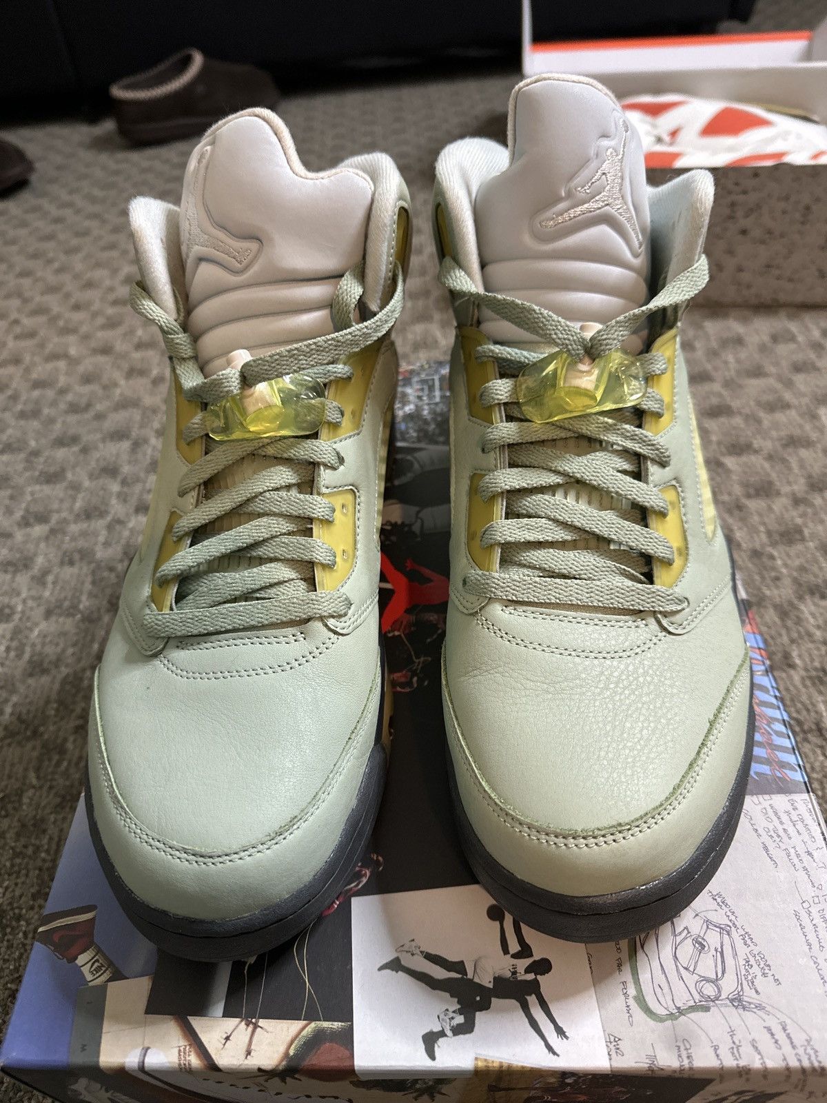 Jordan Brand Jordan 5 ‘Jade Horizon’ Size US 12 / EU 45 - 4 Thumbnail