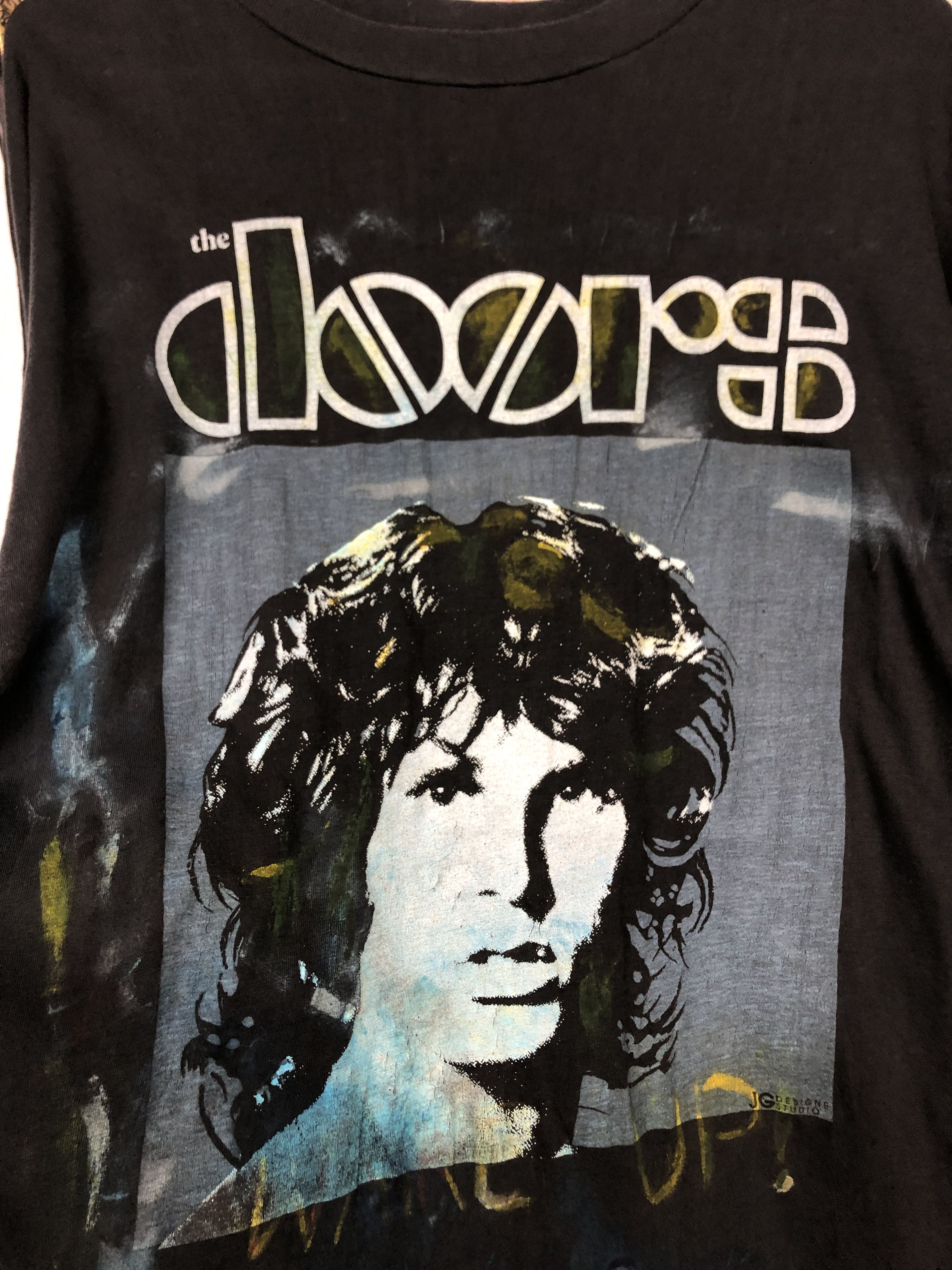 Band Tees Vintage the Doors Jim Morrison Tee Band Shirt Over Print Size US M / EU 48-50 / 2 - 3 Thumbnail
