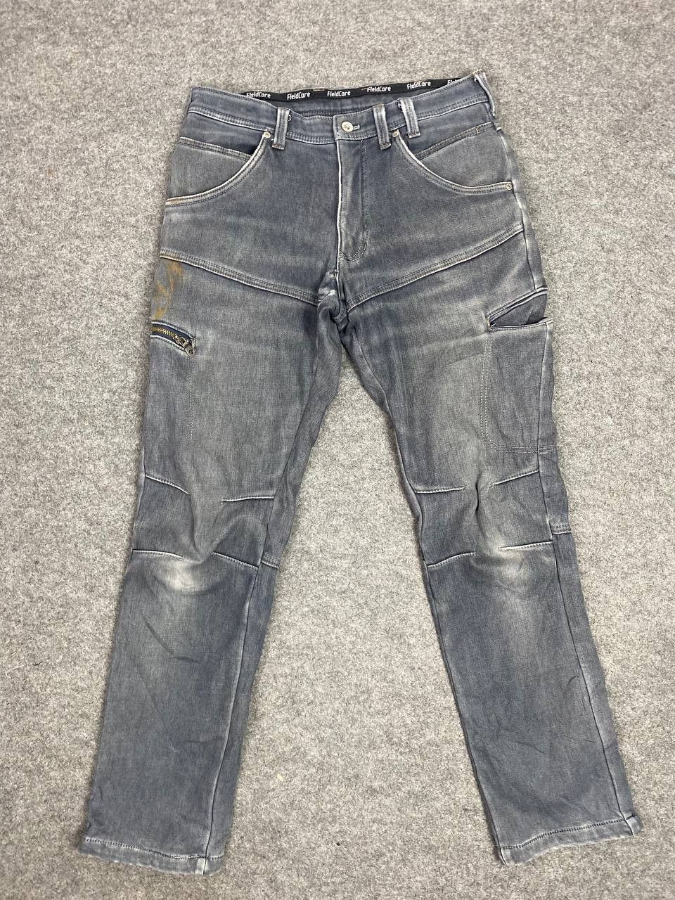 Japanese Brand fieldcore japanese brands cargo denim nice design Size US 32 / EU 48 - 5 Thumbnail