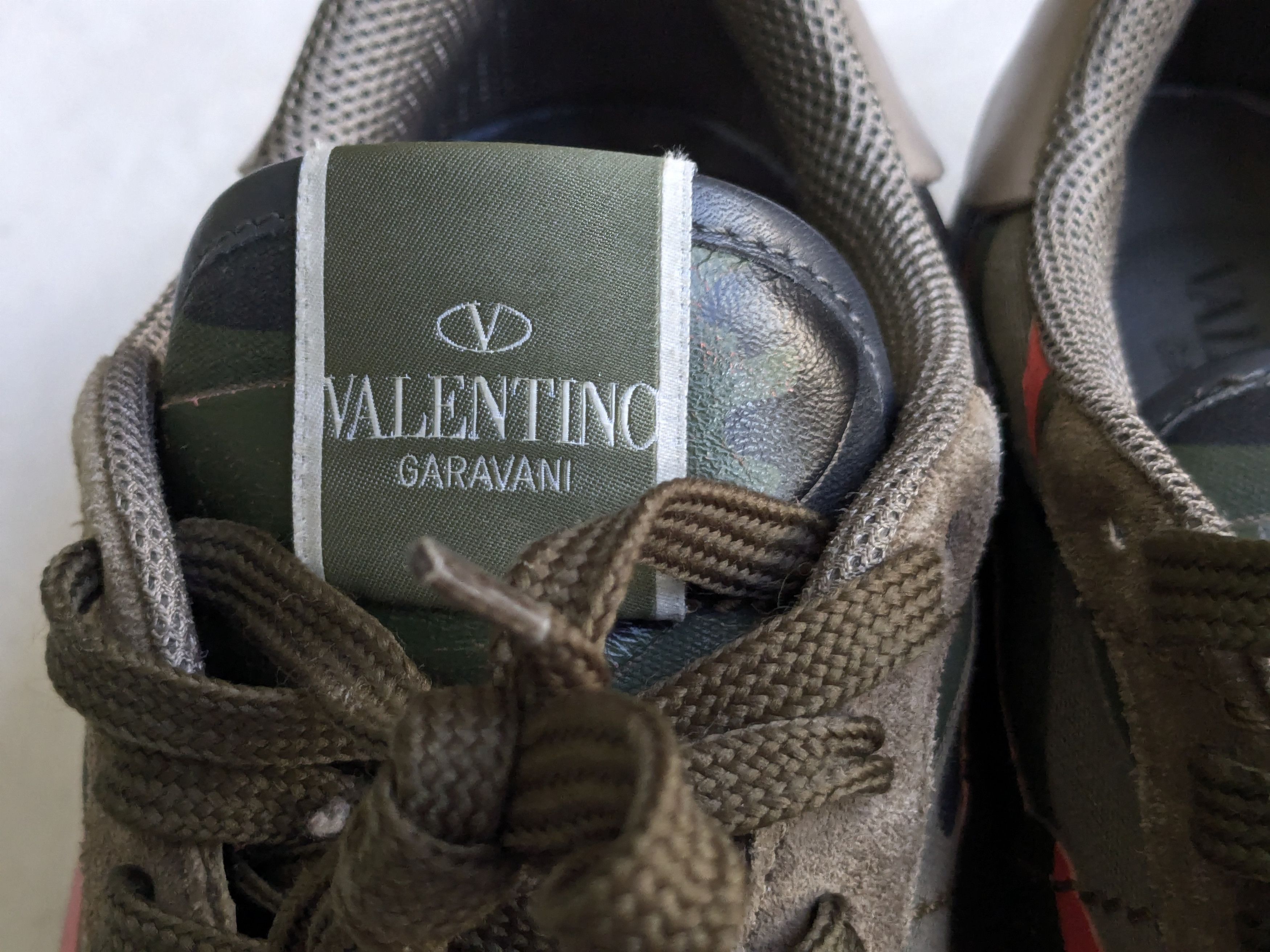 Valentino Valentino Rockstud Sneakers 11 44 Camo Size US 11 / EU 44 - 7 Thumbnail