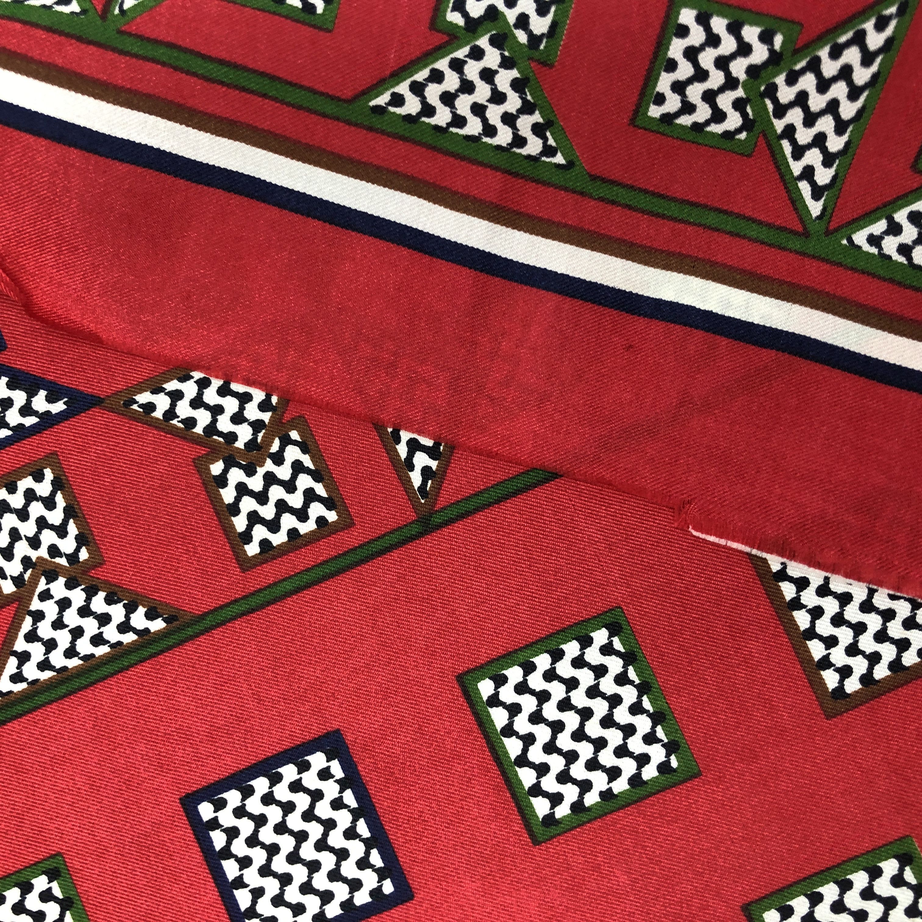 Japanese Brand Vintage Luxury SILK Scarf Twill Stole Wraps Scarves Size ONE SIZE - 8 Thumbnail