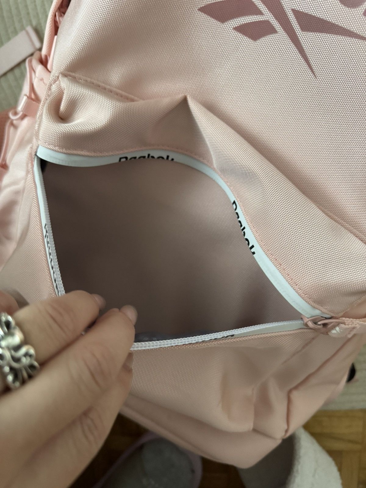Reebok Reebok Pink Backpack Size ONE SIZE - 7 Thumbnail