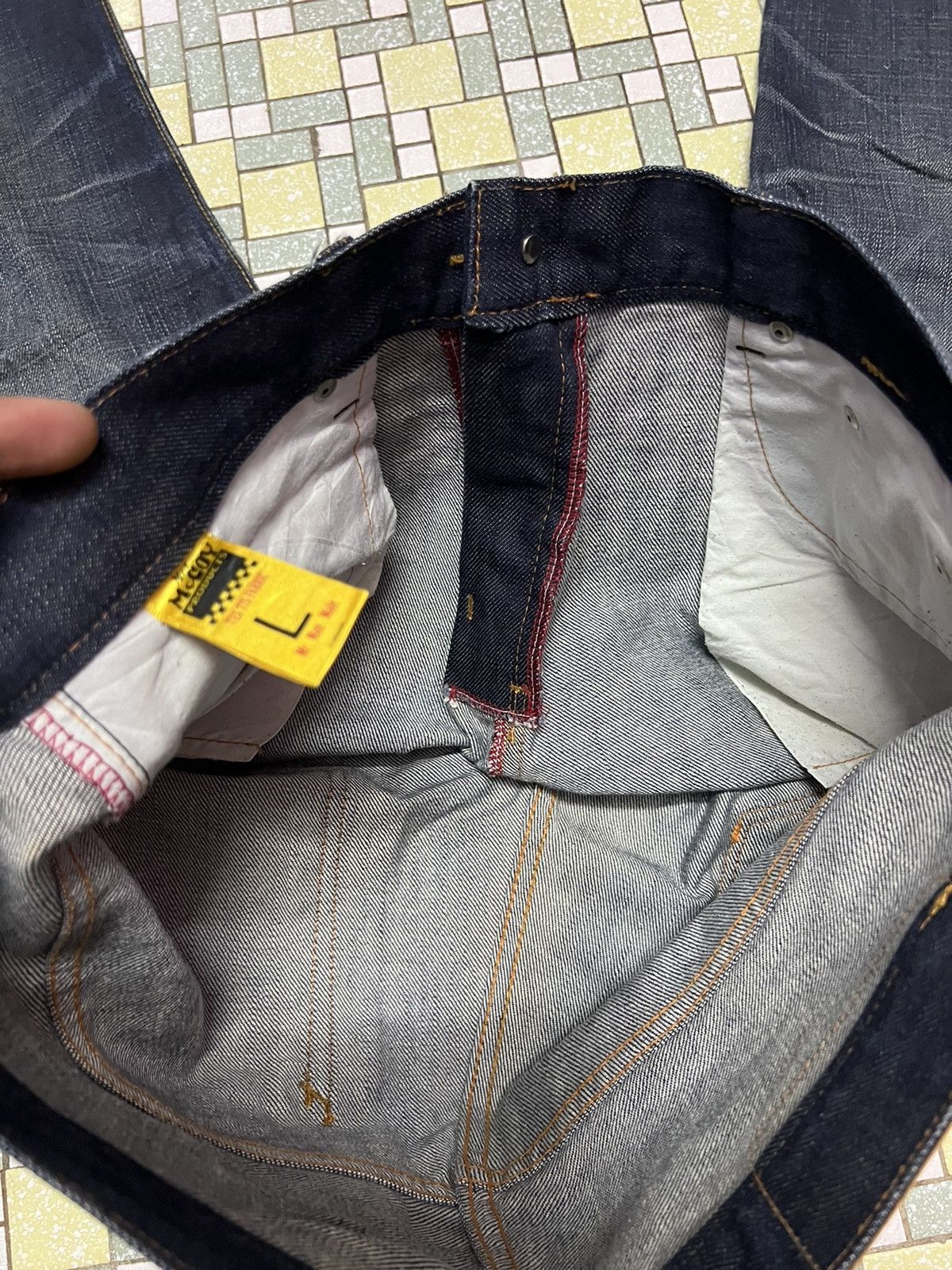 The Real McCoy's MR. McCOY Denim Jeans Size US 37 - 9 Thumbnail