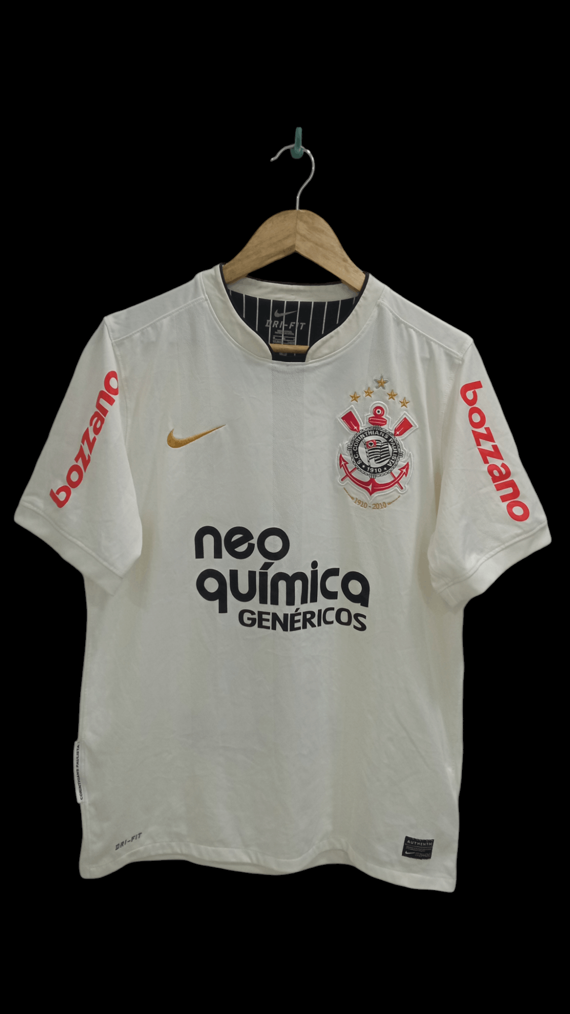 Nike × Vintage 🔥🔥Vintage 2009/2010 Nike Corinthians Home Ronaldo 9 Jersey Size US M / EU 48-50 / 2 - 1 Thumbnail