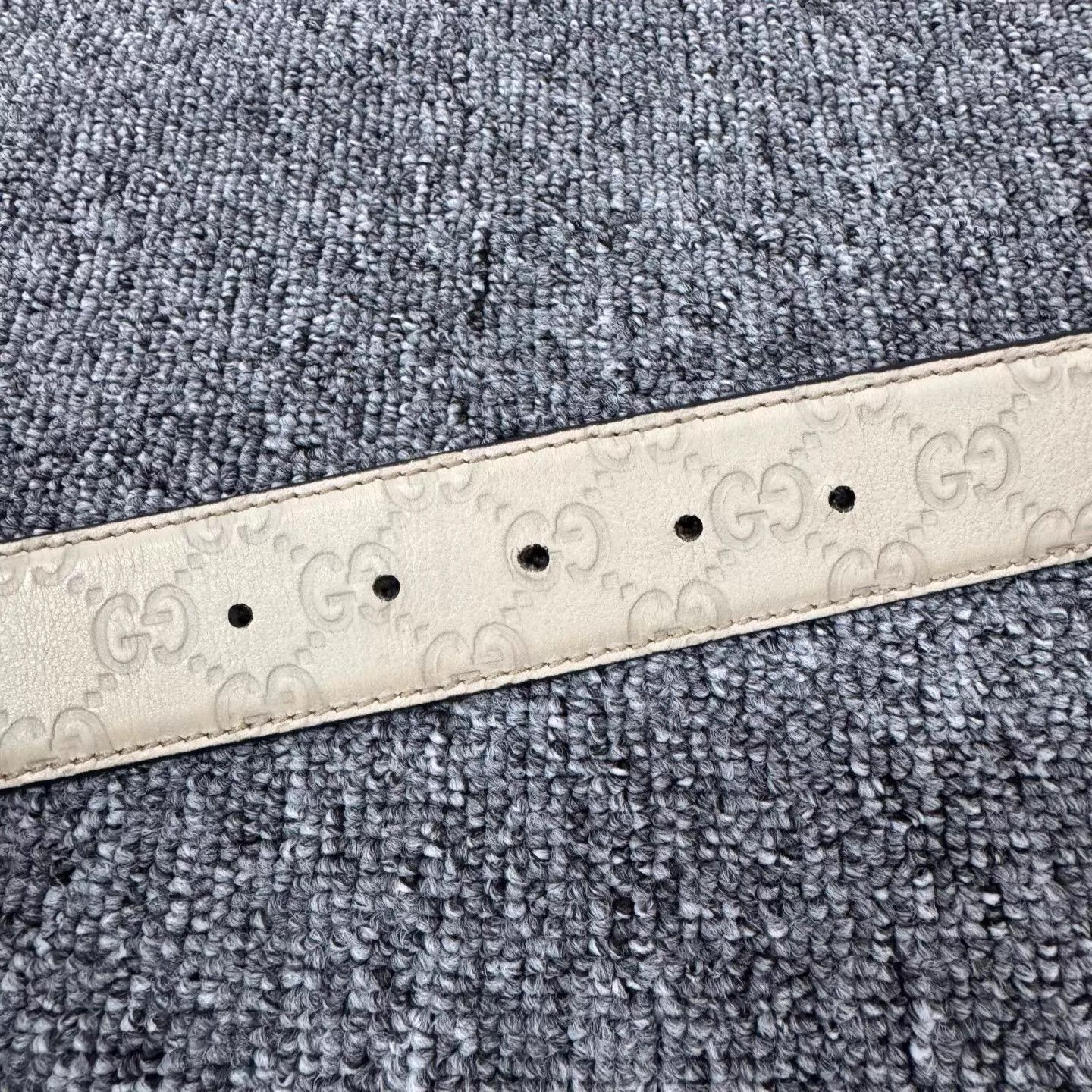 Gucci Beige Logo Buckle Belt Size ONE SIZE - 6 Thumbnail
