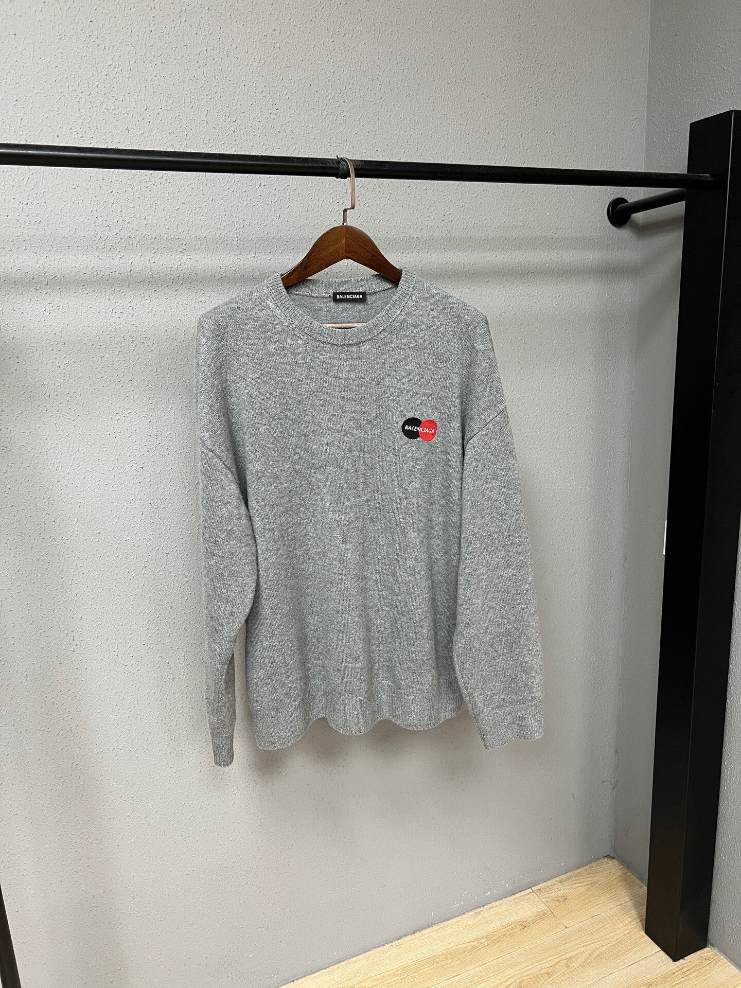 Balenciaga Balenciaga Mastercard Knit Sweater Size US M / EU 48-50 / 2 - 1 Thumbnail