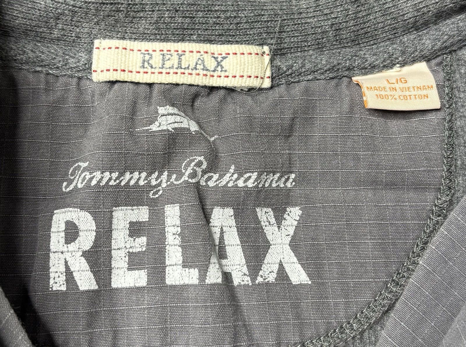 Tommy Bahama Tommy Bahama Relax Sweater Men's Large 1/4 Zip Pullover Size US L / EU 52-54 / 3 - 2 Thumbnail