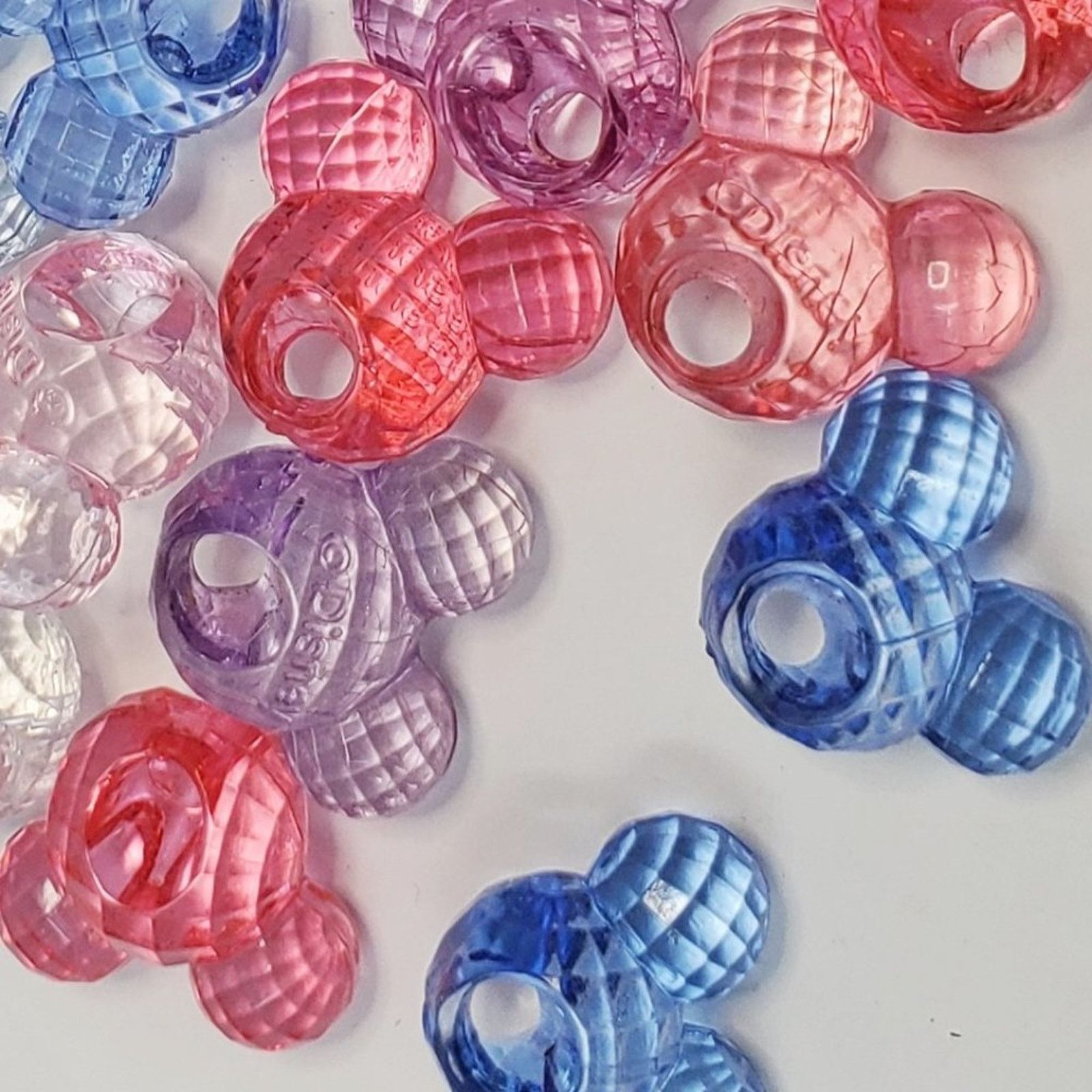 Disney Disney Mickey Mouse Bead Set Multi-Color DIY Crafting Size ONE SIZE - 7 Thumbnail