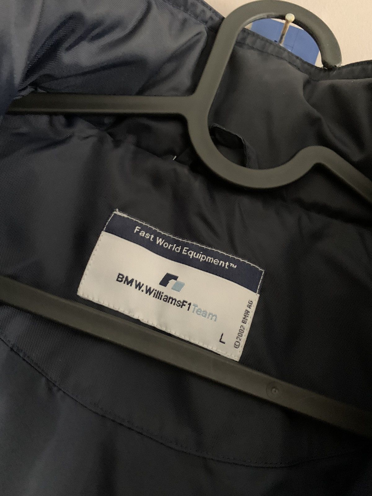 BMW × Vintage 2002 Vintage BMW Williams F1 Team Light Jacket Size US L / EU 52-54 / 3 - 4 Thumbnail