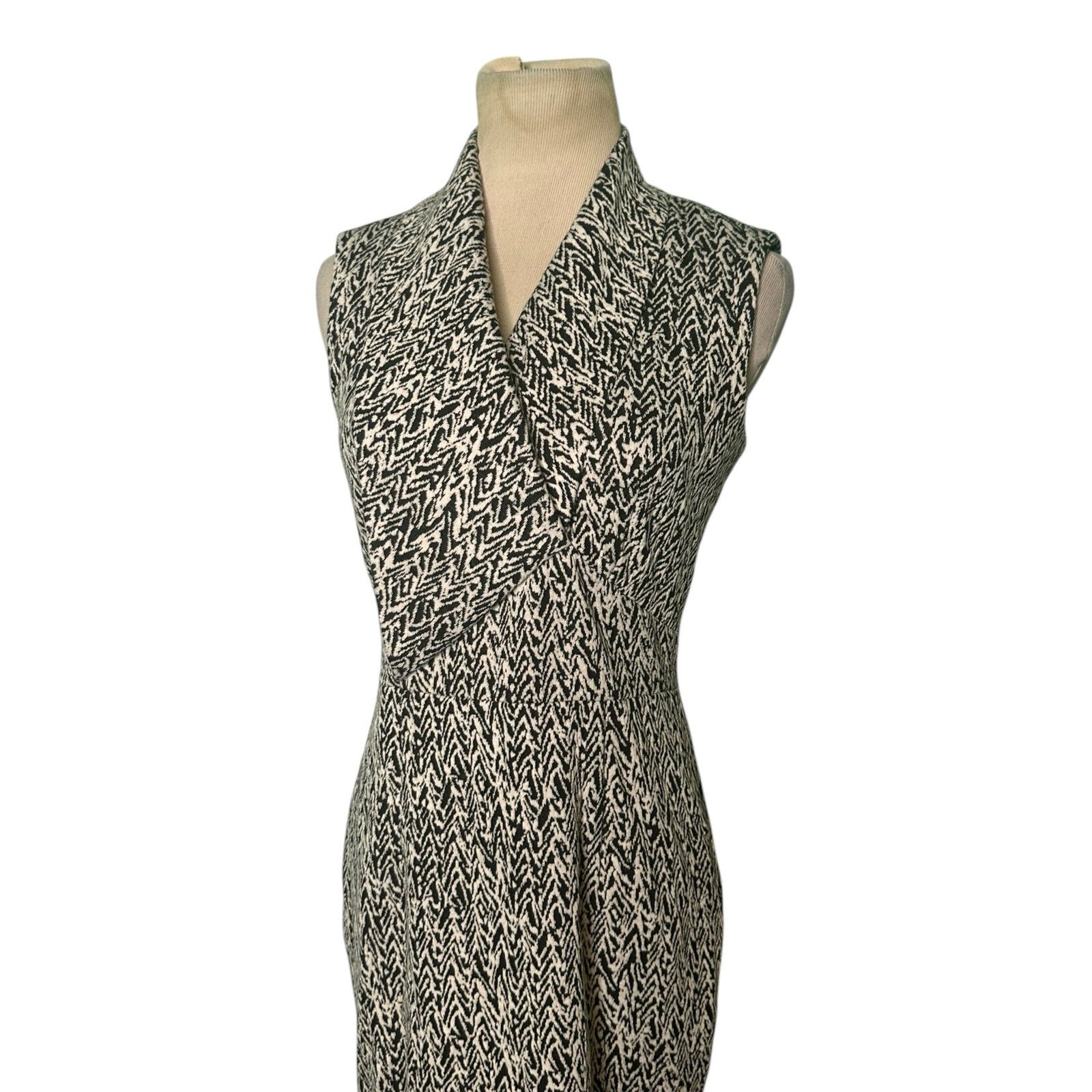 Calvin Klein Calvin Klein shawl collar sheath dress size 2 Size XS / US 0-2 / IT 36-38 - 9 Thumbnail