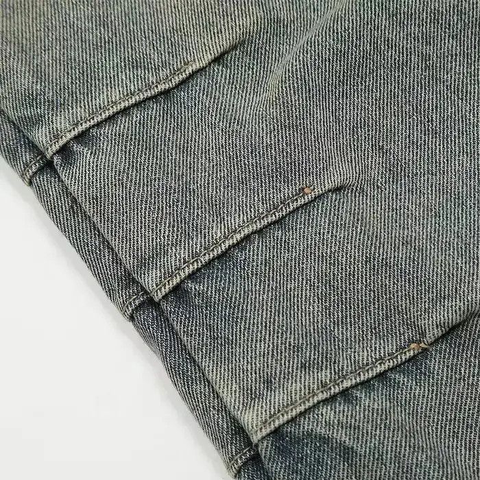 y2k baggy cargo hiphop faded pants