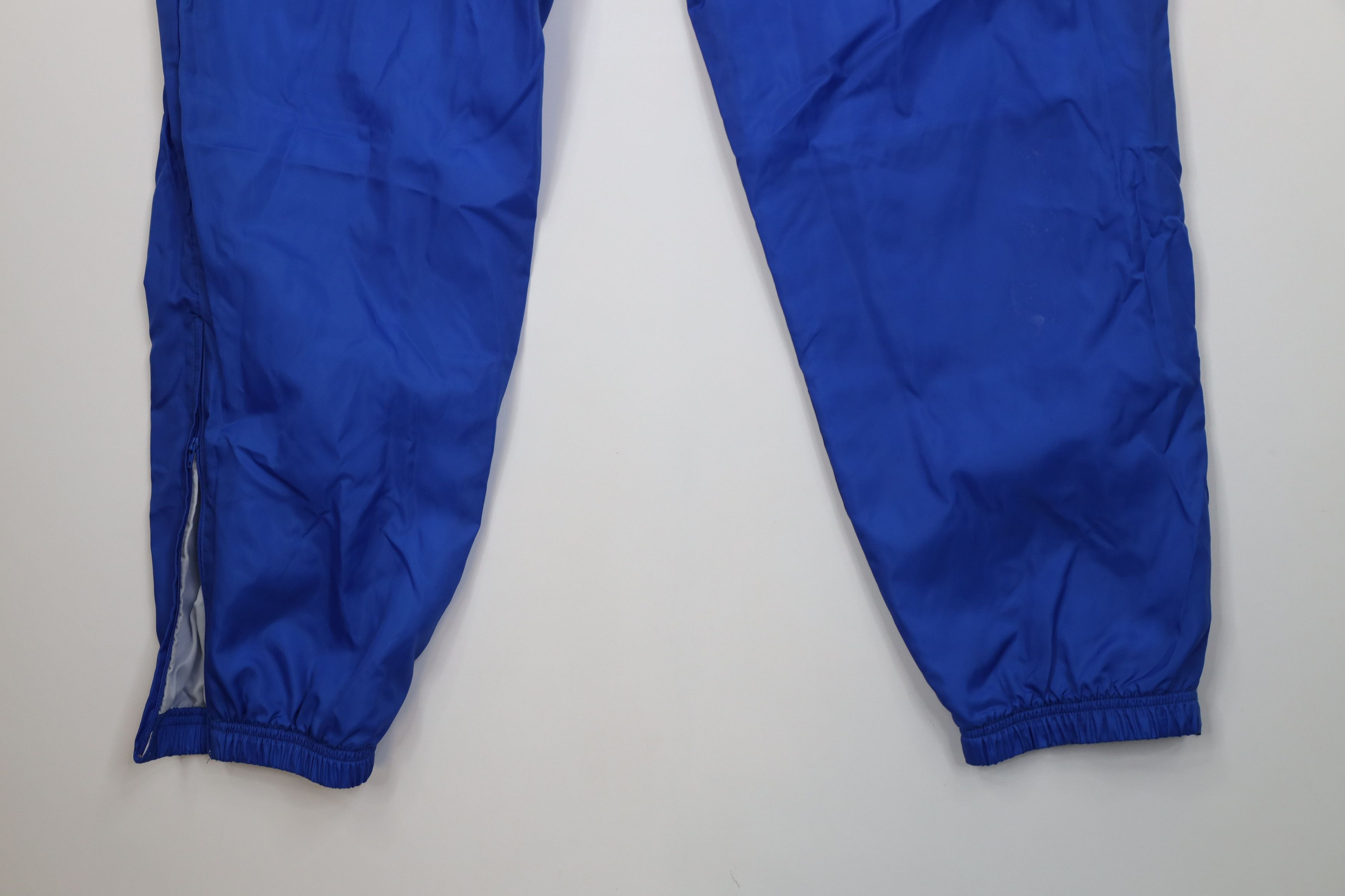 Reebok Vintage 90s Reebok Logo Lined Windbreaker Joggers Pants Blue Size US 38 / EU 54 - 13 Thumbnail
