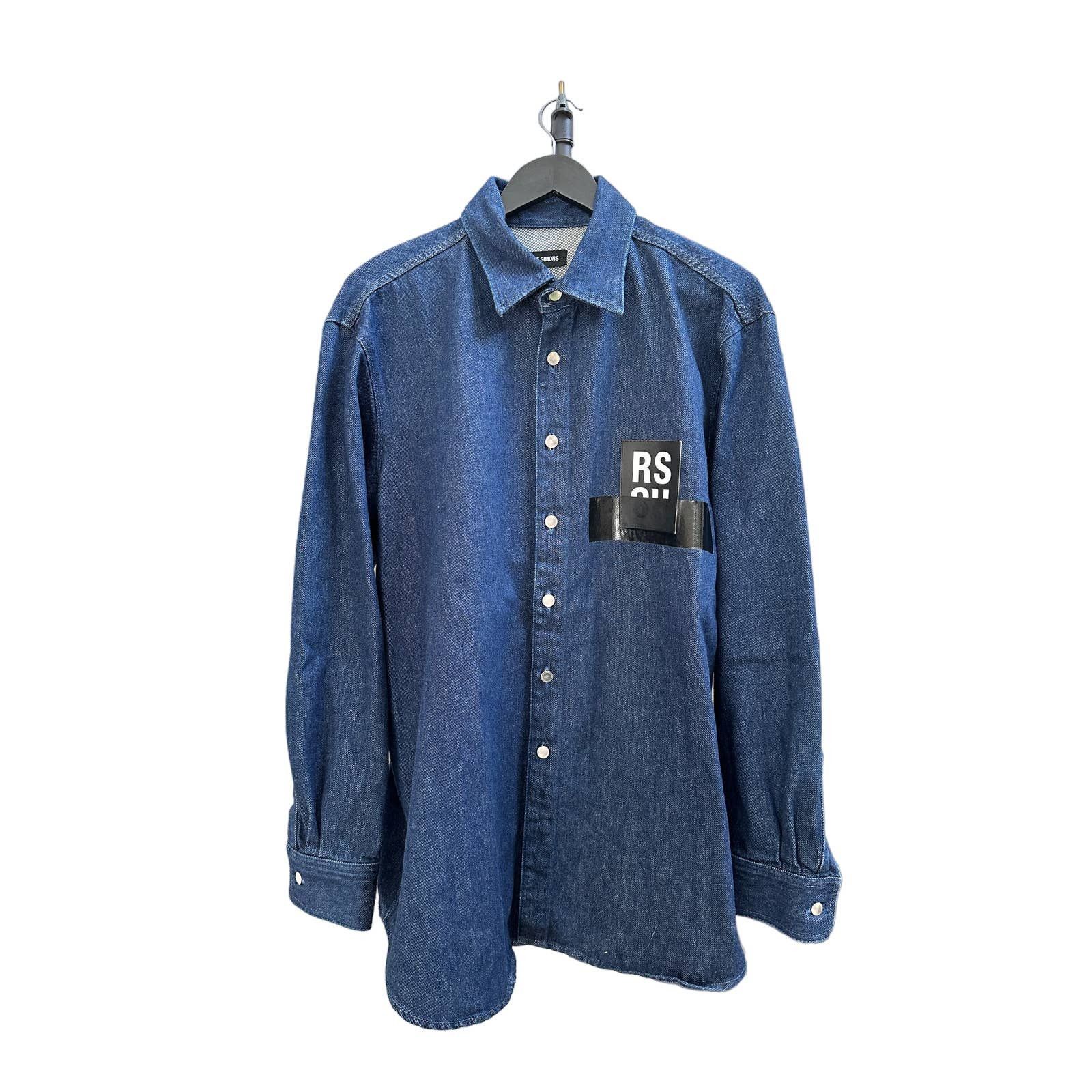 RAF SIMONS　デニムシャツ　19ss RAF SIMONS 19ss デニムシャツ