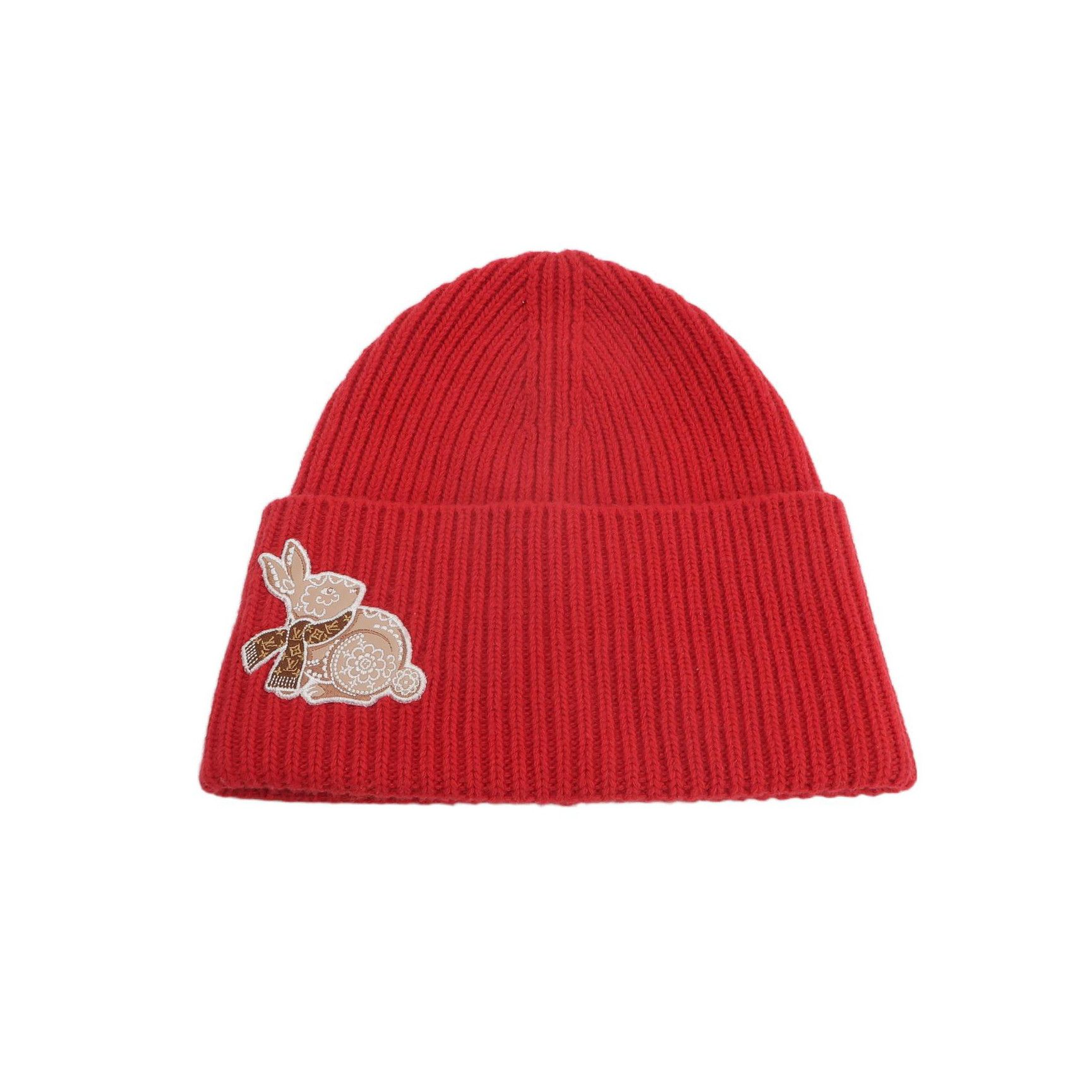 Louis Vuitton Louis Vuitton Rabbit Patch Wool Beanie One Size Size ONE SIZE - 1 Thumbnail