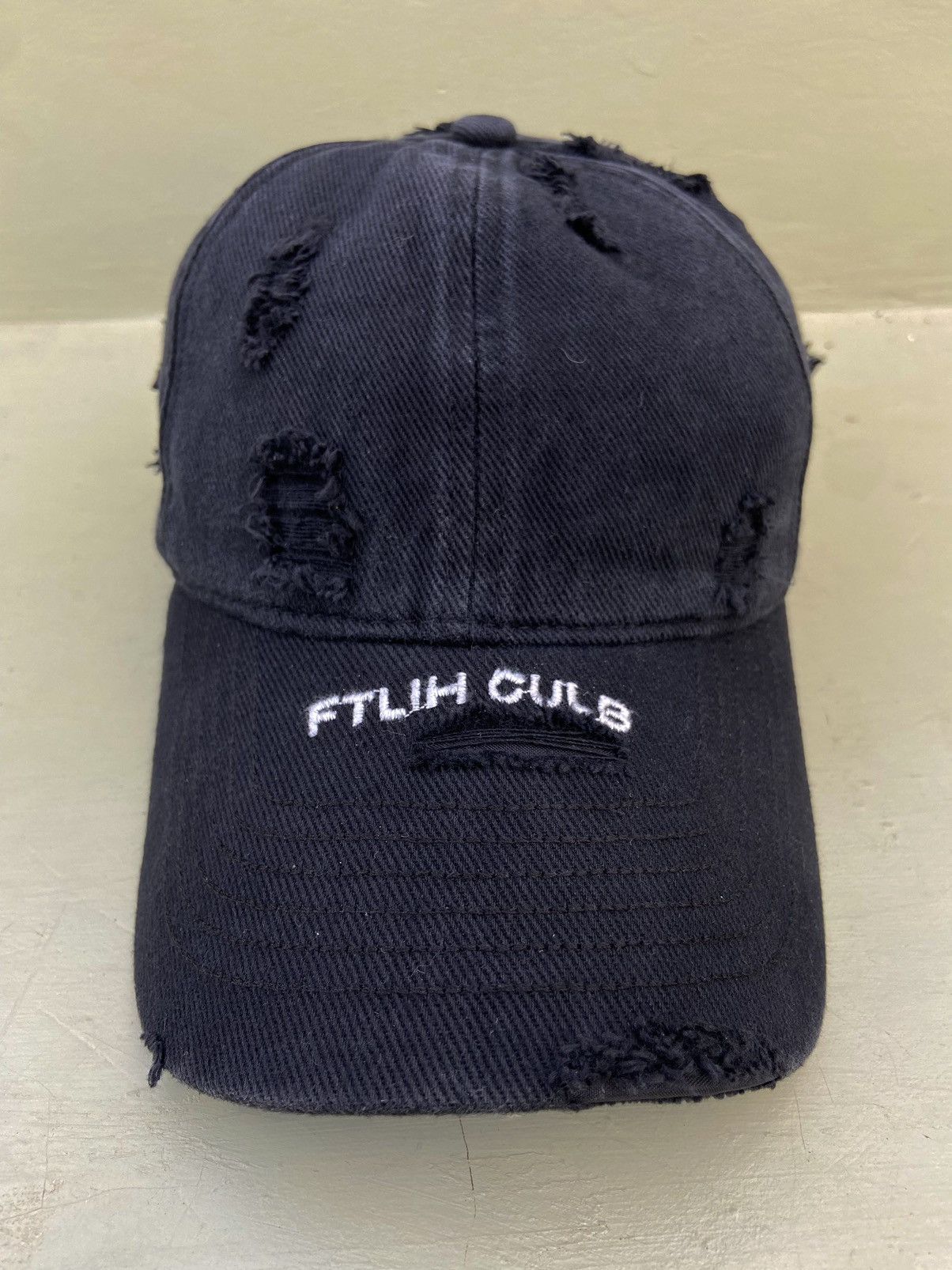 If Six Was Nine 2000s yi jia FTLIH CULB ditsetressed inspired kapital caps Size ONE SIZE - 3 Thumbnail
