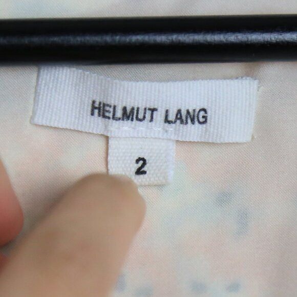 Helmut Lang Helmut Lang Abstract Print Flutter Front Multicolor Dress Size XS / US 0-2 / IT 36-38 - 3 Thumbnail