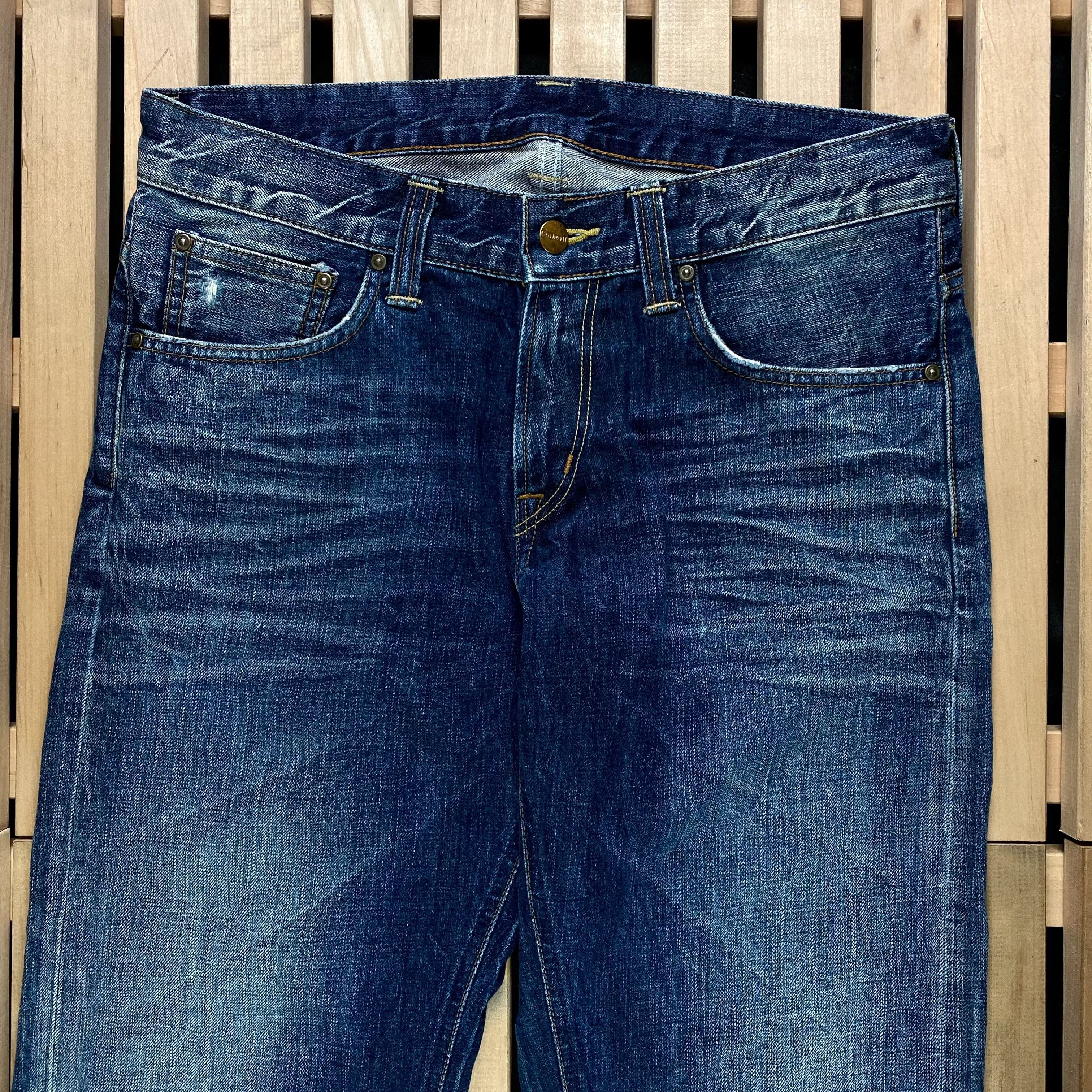 Carhartt × Carhartt Wip × Vintage Men’s Denim Jeans Pants Carhartt Vintage Size 30/32 Size US 30 / EU 46 - 2 Thumbnail