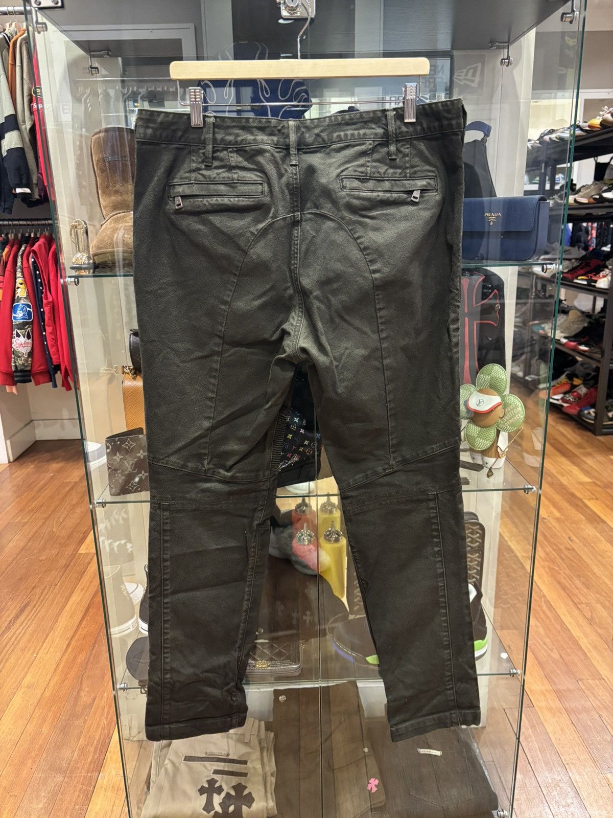 Polo Ralph Lauren Polo Ralph Lauren Moto Denim Jeans Size US 36 / EU 52 - 2 Thumbnail