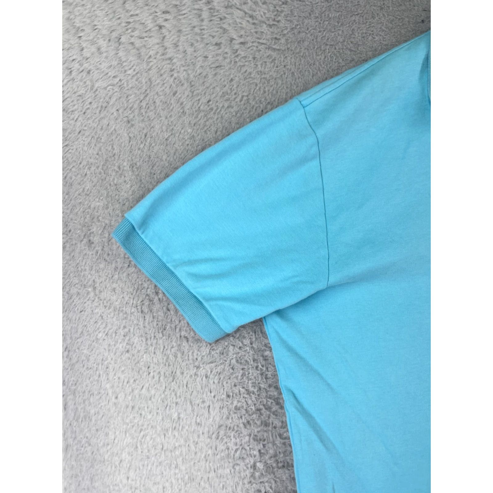 Polo Ralph Lauren VINTAGE Polo Ralph Lauren Shirt Men Large Blue Golf Pony Logo Short Sleeve Cotton Size US L / EU 52-54 / 3 - 5 Thumbnail