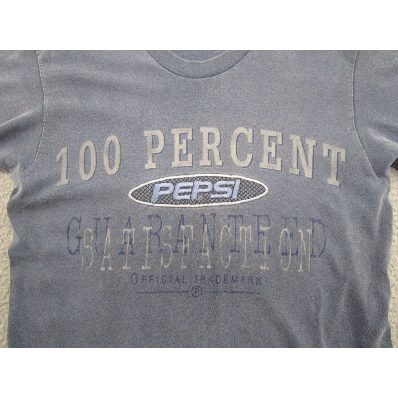 Vintage VINTAGE Pepsi Nothing Else But Pepsi Shirt 90s Short Sleeve Men S Blue 90s Pop Mens Size US S / EU 44-46 / 1 - 2 Thumbnail