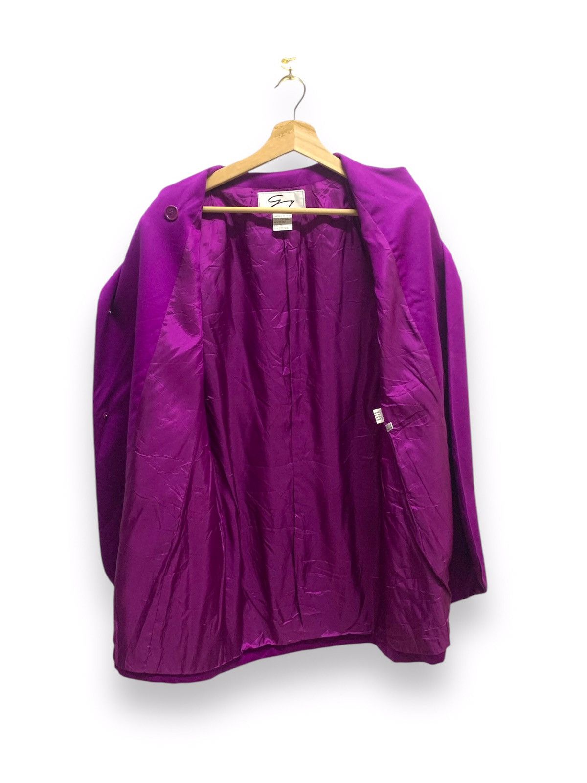 Versace × Vintage GENNY BY VERSACE Jacket Long Wool Size L / US 10 / IT 46 - 9 Thumbnail