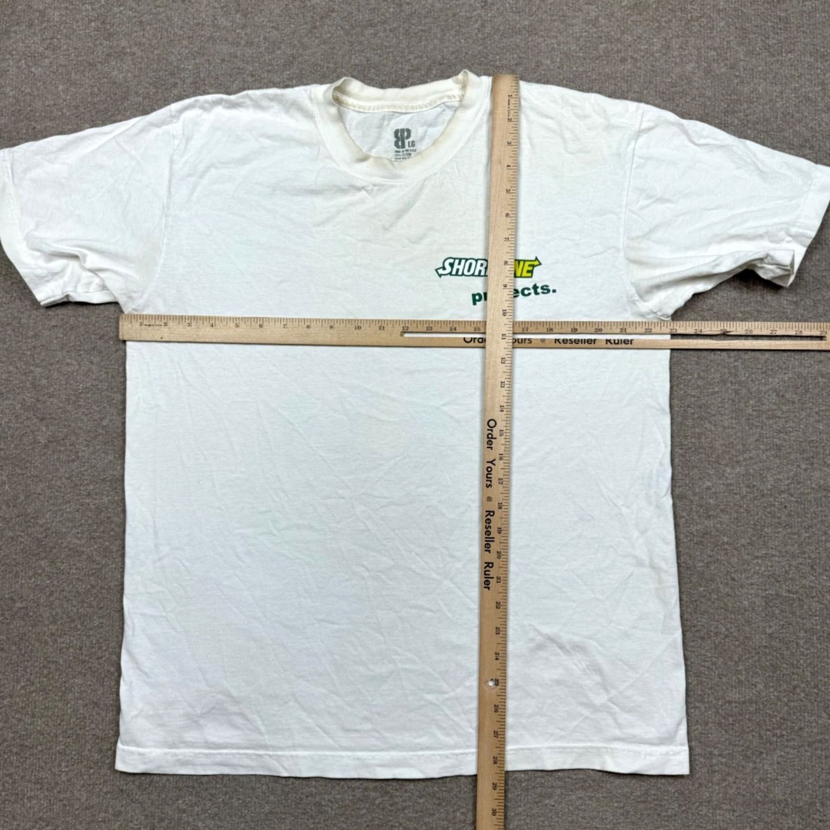 Vintage VINTAGE Brooklyn Projects T Shirt Men L White Short Sleeve Tee Size US L / EU 52-54 / 3 - 4 Thumbnail