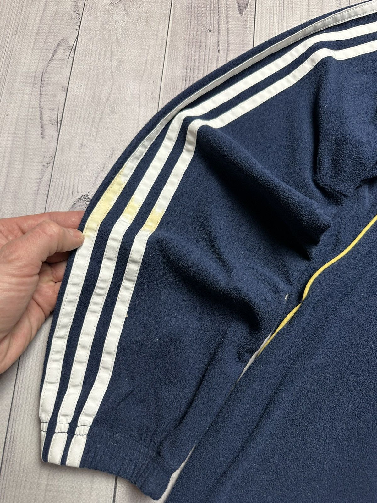 Adidas × Chelsea Soccer × Vintage Vintage adidas Chelsea soccer fleece jacket size M Size US M / EU 48-50 / 2 - 4 Thumbnail