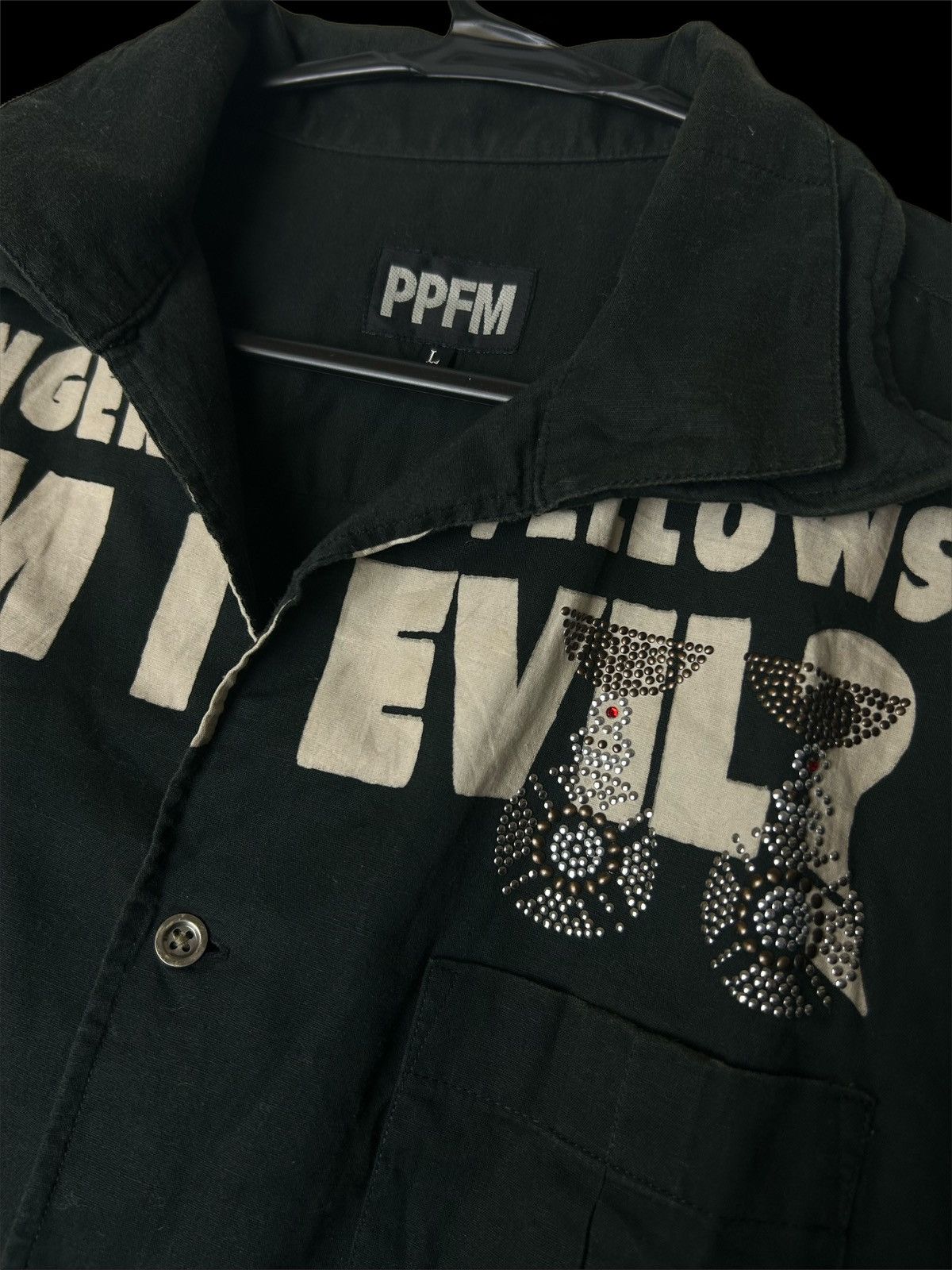 PPFM PPFM Am I Evil? Button Up Shirt Size US L / EU 52-54 / 3 - 3 Thumbnail