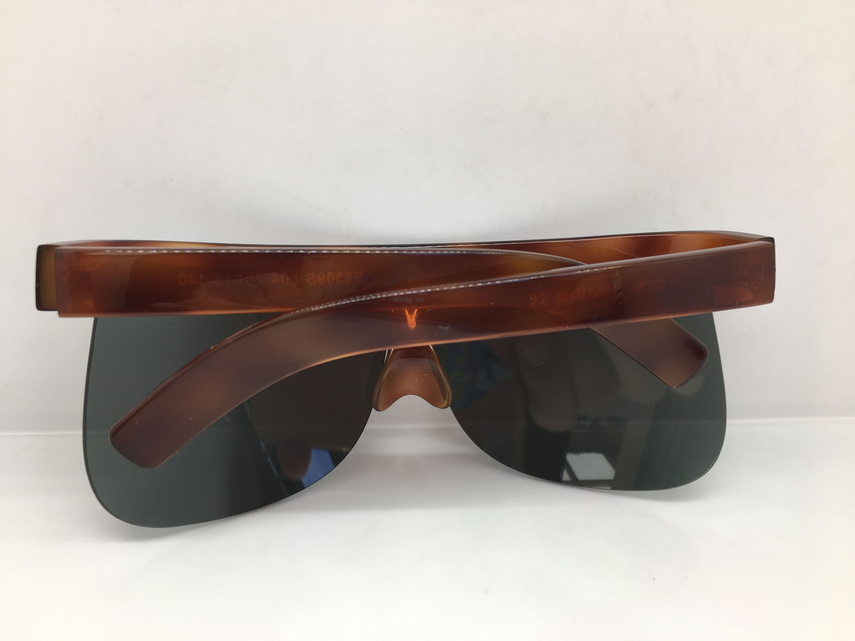 EOS Handmade Wrapped RUNWAY SHOW Sunglasses Frame Tortoise