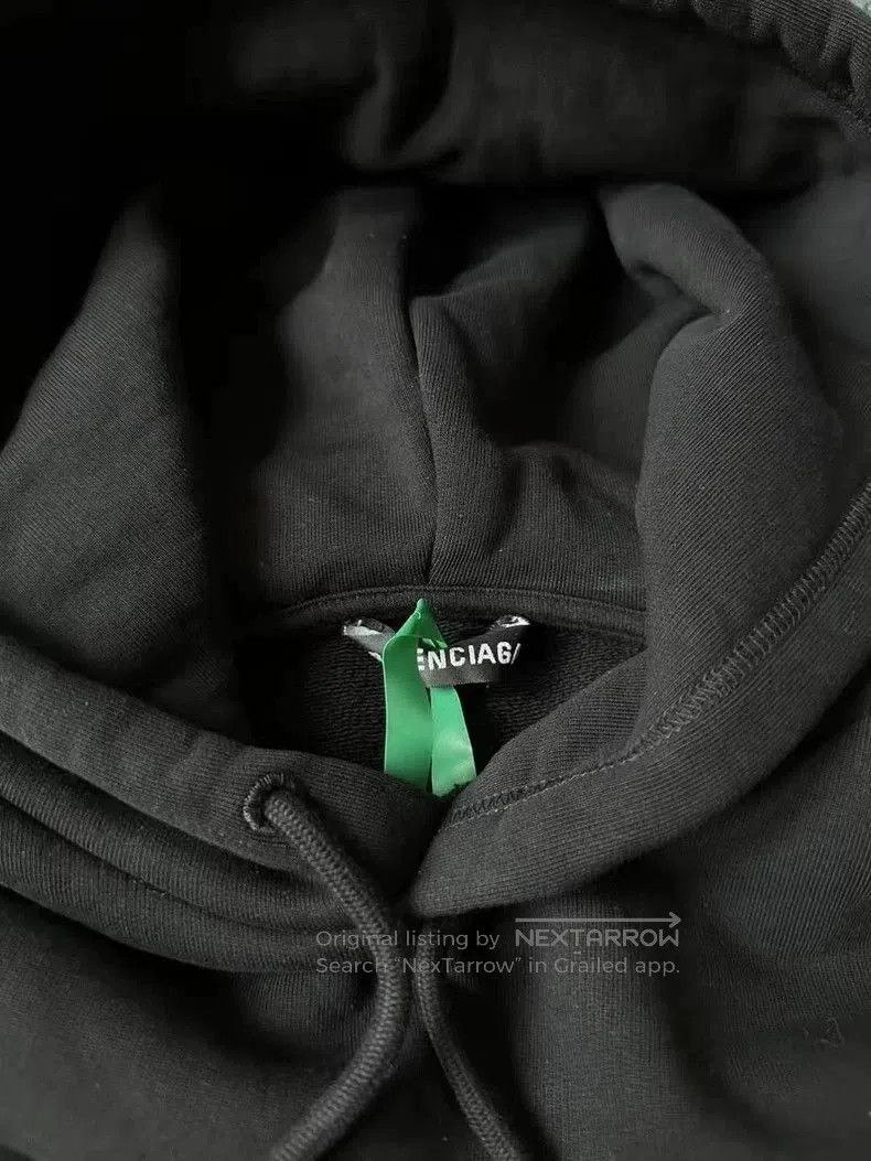 Balenciaga Balenciaga Black Letter Hoodie. Size US XS / EU 42 / 0 - 3 Thumbnail