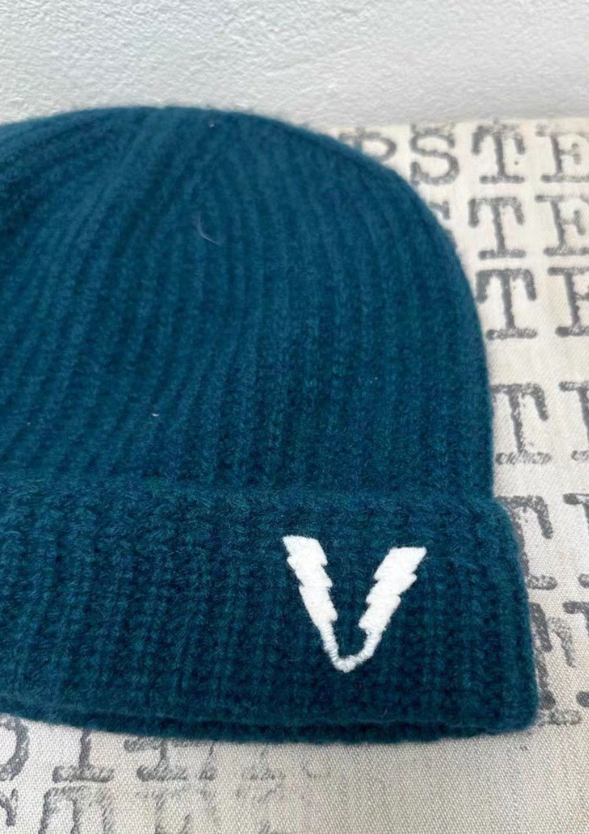 Visvim Visvim V-shaped logo wool peacock blue green c2412-Nextarrow Size ONE SIZE - 3 Thumbnail