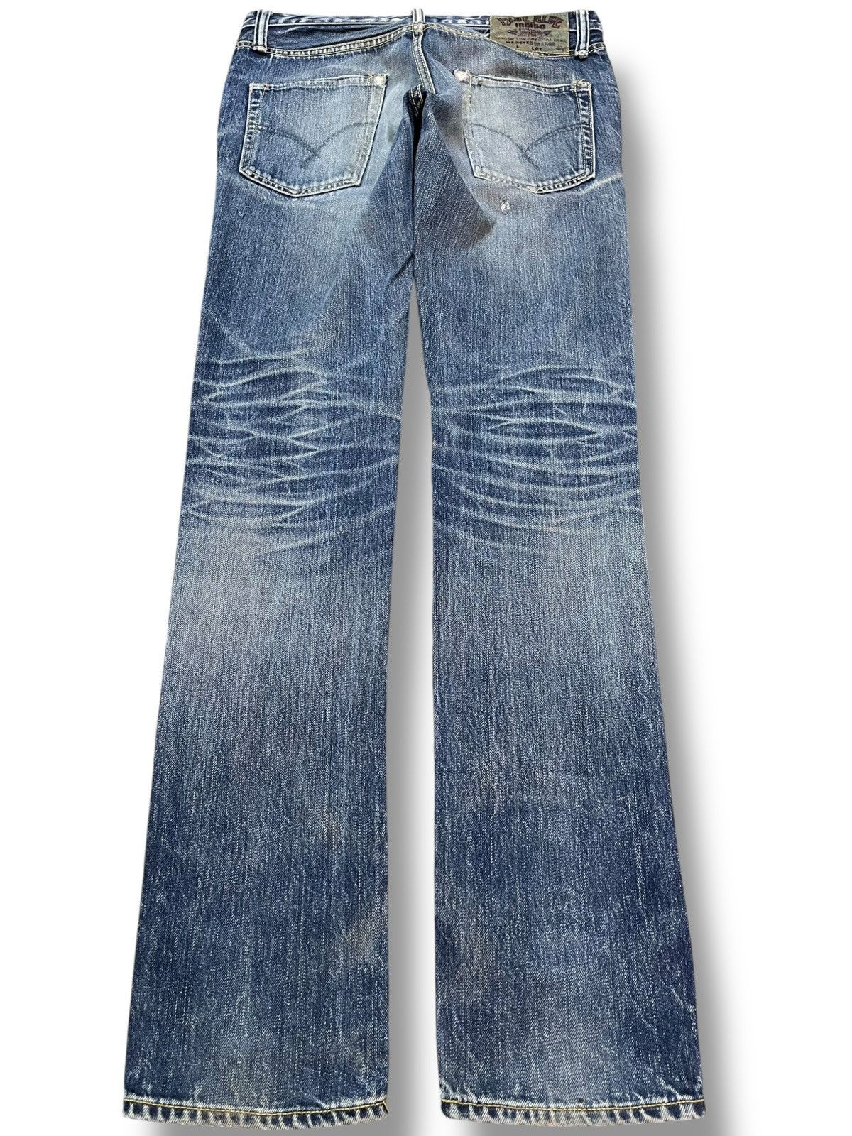 Blue Blue Japan Vintage Blue Blue Japan Slim Fit Distressed Denim Size US 30 / EU 46 - 5 Thumbnail
