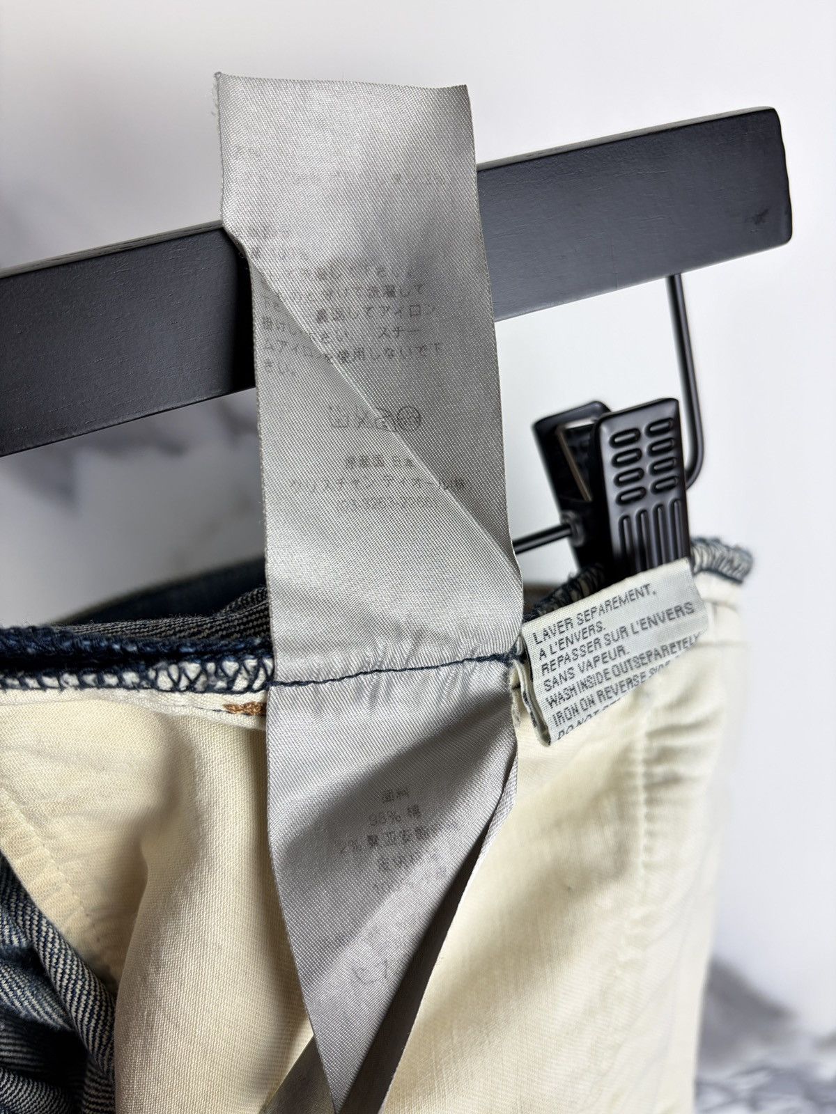 Dior AW11 Dior Homme My Darling Claymask Faded Jake Denim Jeans Size US 28 / EU 44 - 13 Thumbnail