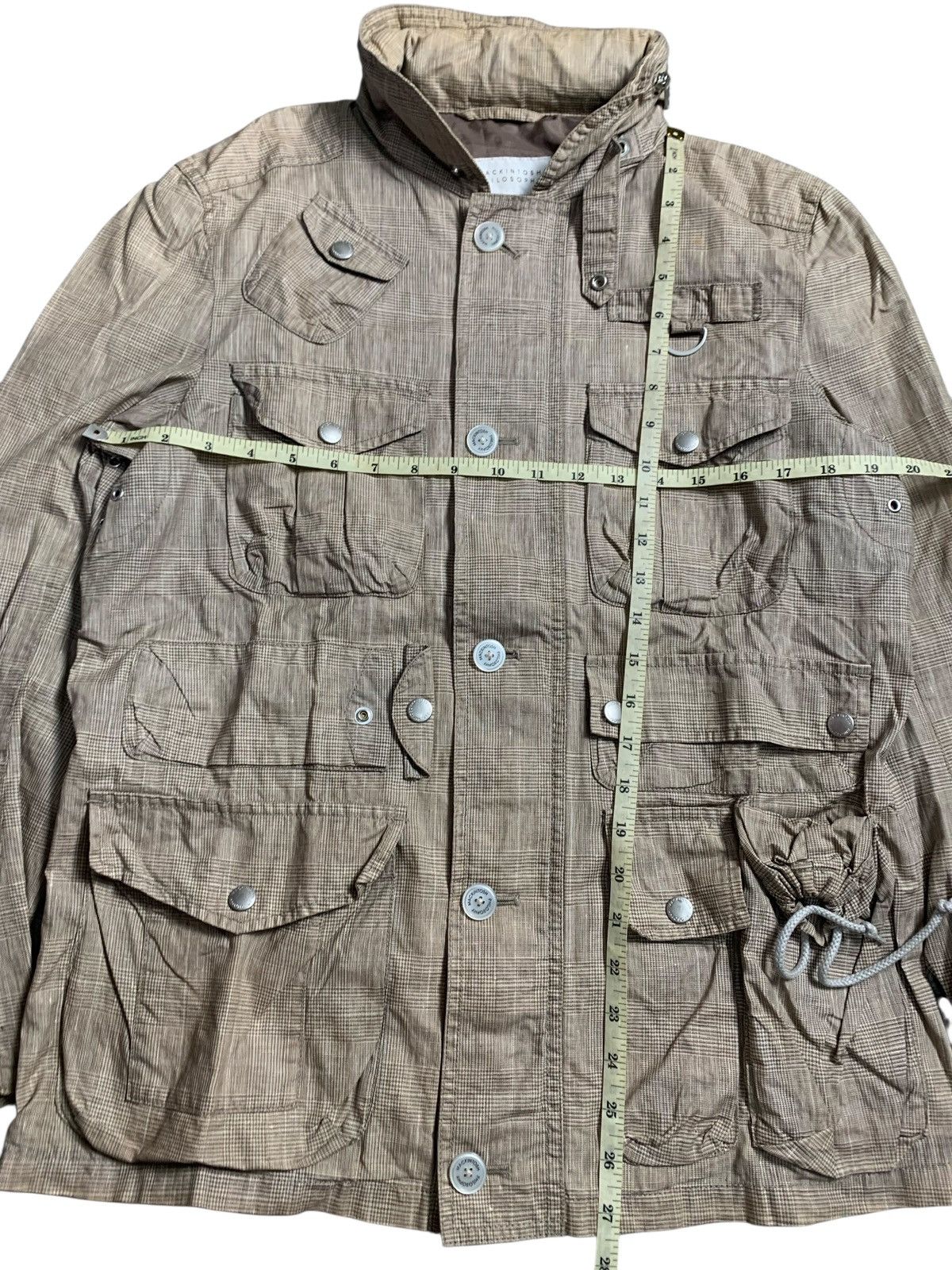 Kiko Kostadinov 2000s KIKO KOSTADINOV MACKINTOSH JACKET MULTI POCKET Size US L / EU 52-54 / 3 - 14 Thumbnail