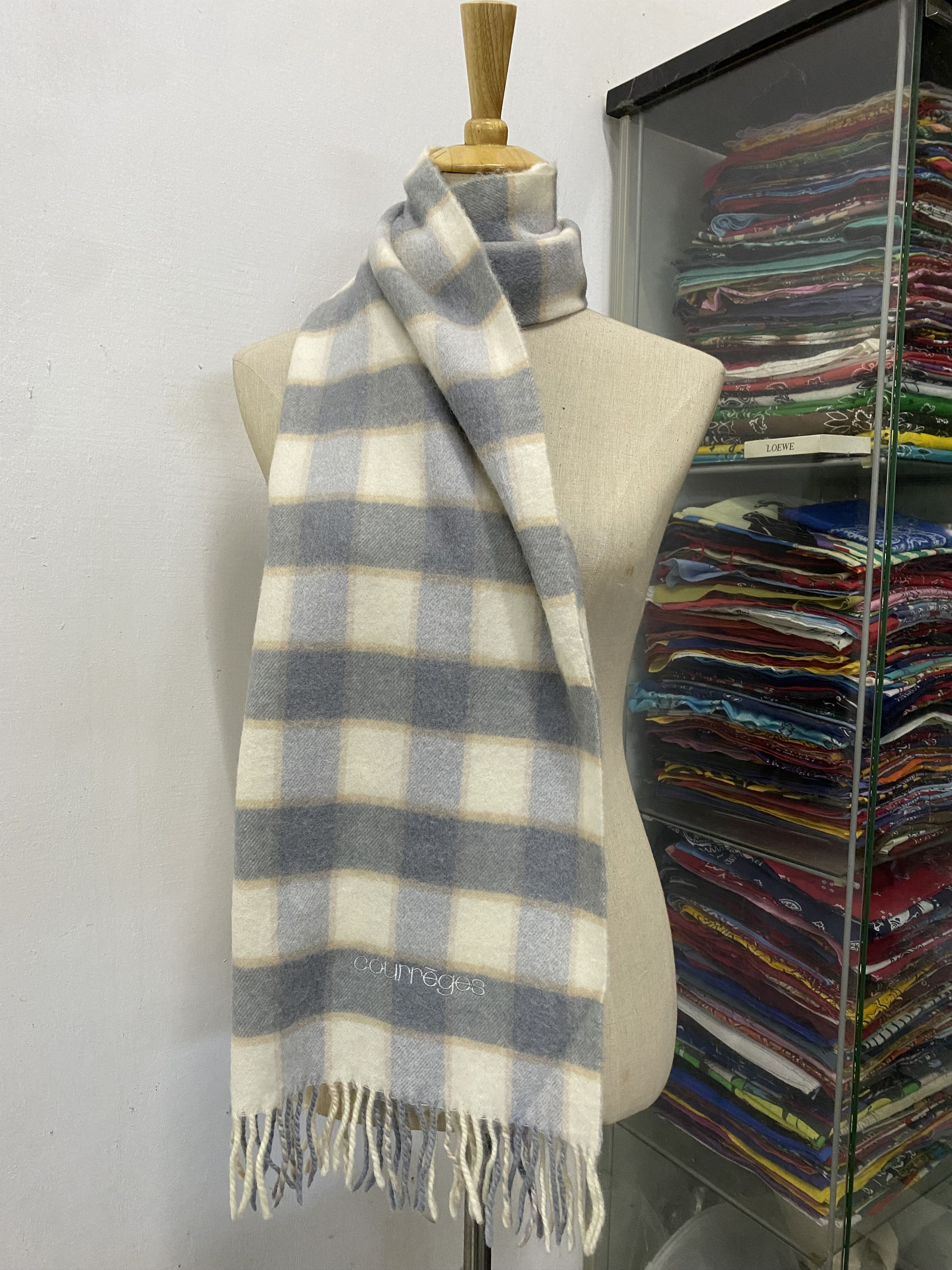Courreges × Vintage Courreges Scarf / Muffler / Neckwear Size ONE SIZE - 1 Thumbnail