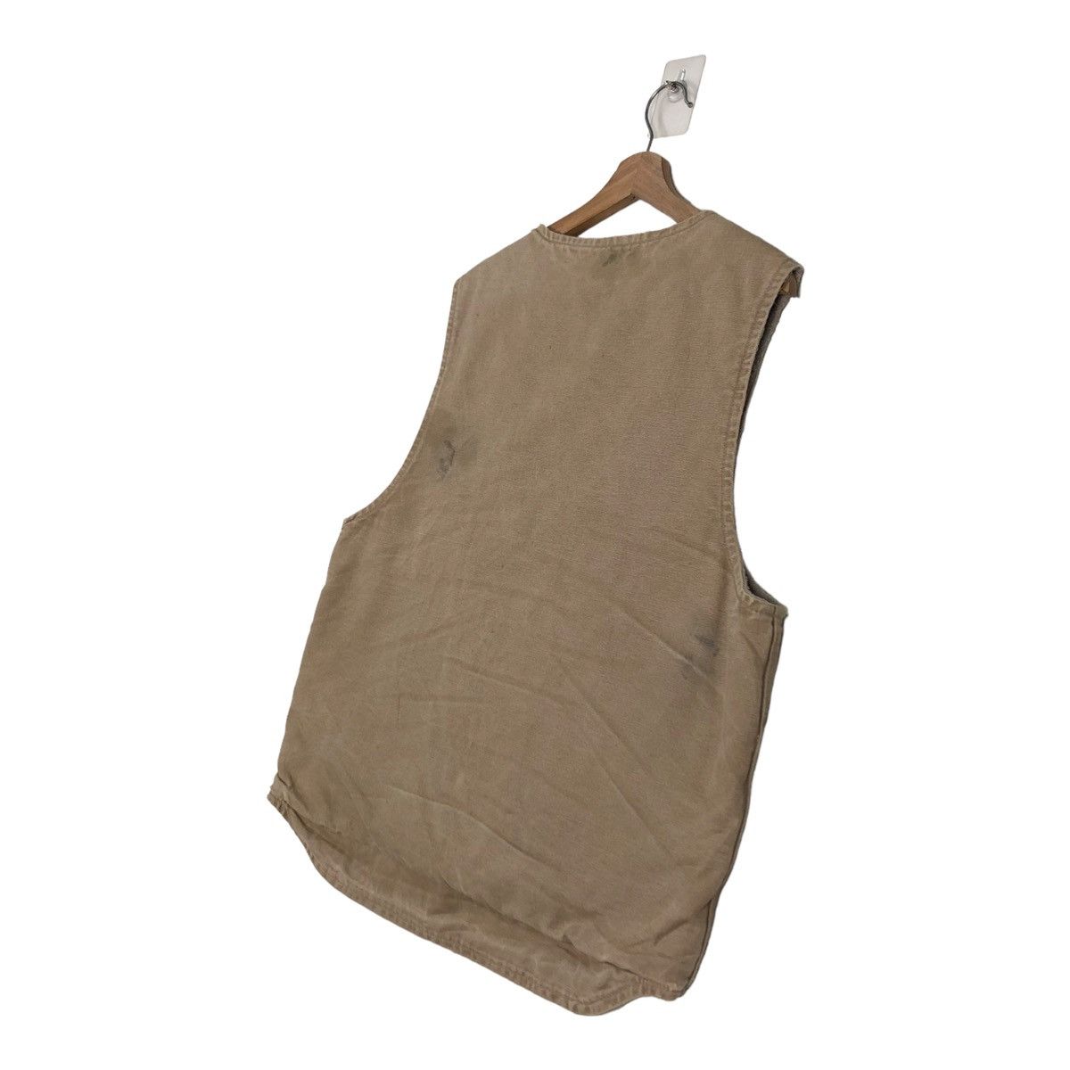Carhartt 🔥VINTAGE TANK TOP WORK CARHARTT SHEARLING BLANKET Size US L / EU 52-54 / 3 - 12 Thumbnail