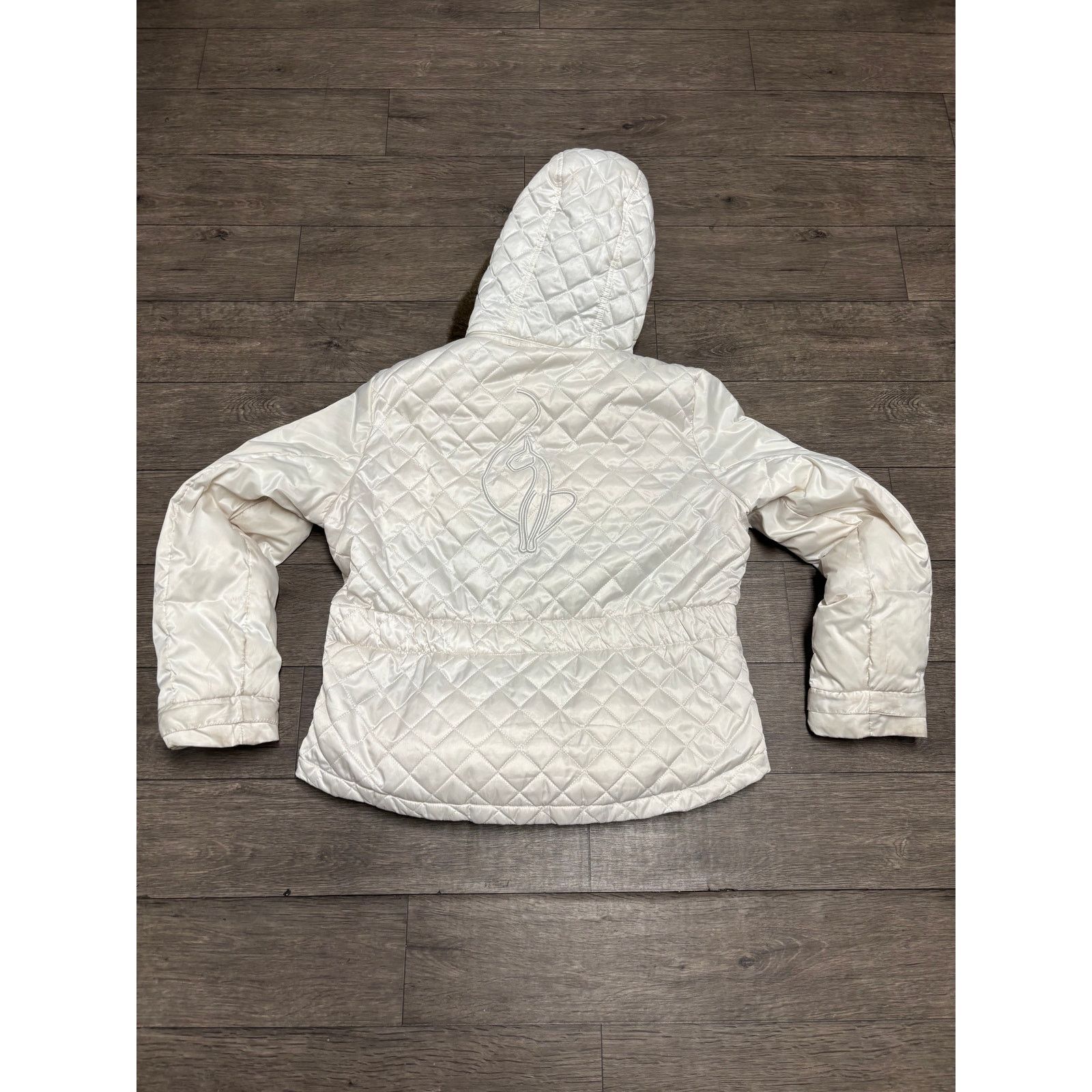 Vintage Vintage Baby Phat White Puffer Jacket Flux Fur Sz 2XL Size XXL / US 16-18 / IT 52-54 - 6 Thumbnail