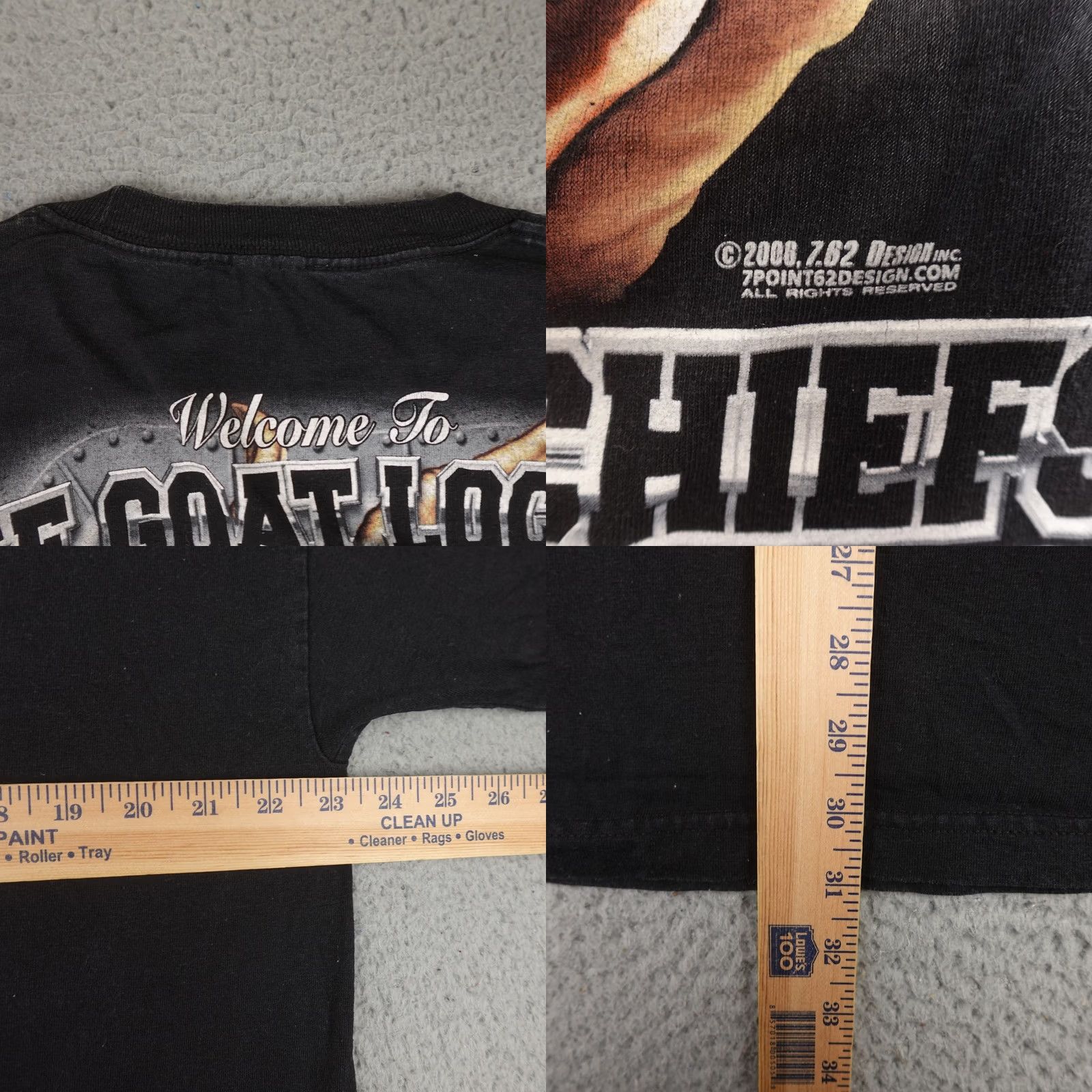 Vintage VINTAGE US Navy Chiefs Shirt Mens Large Goat Locker Military Graphic 2006 Tee Size US L / EU 52-54 / 3 - 9 Thumbnail