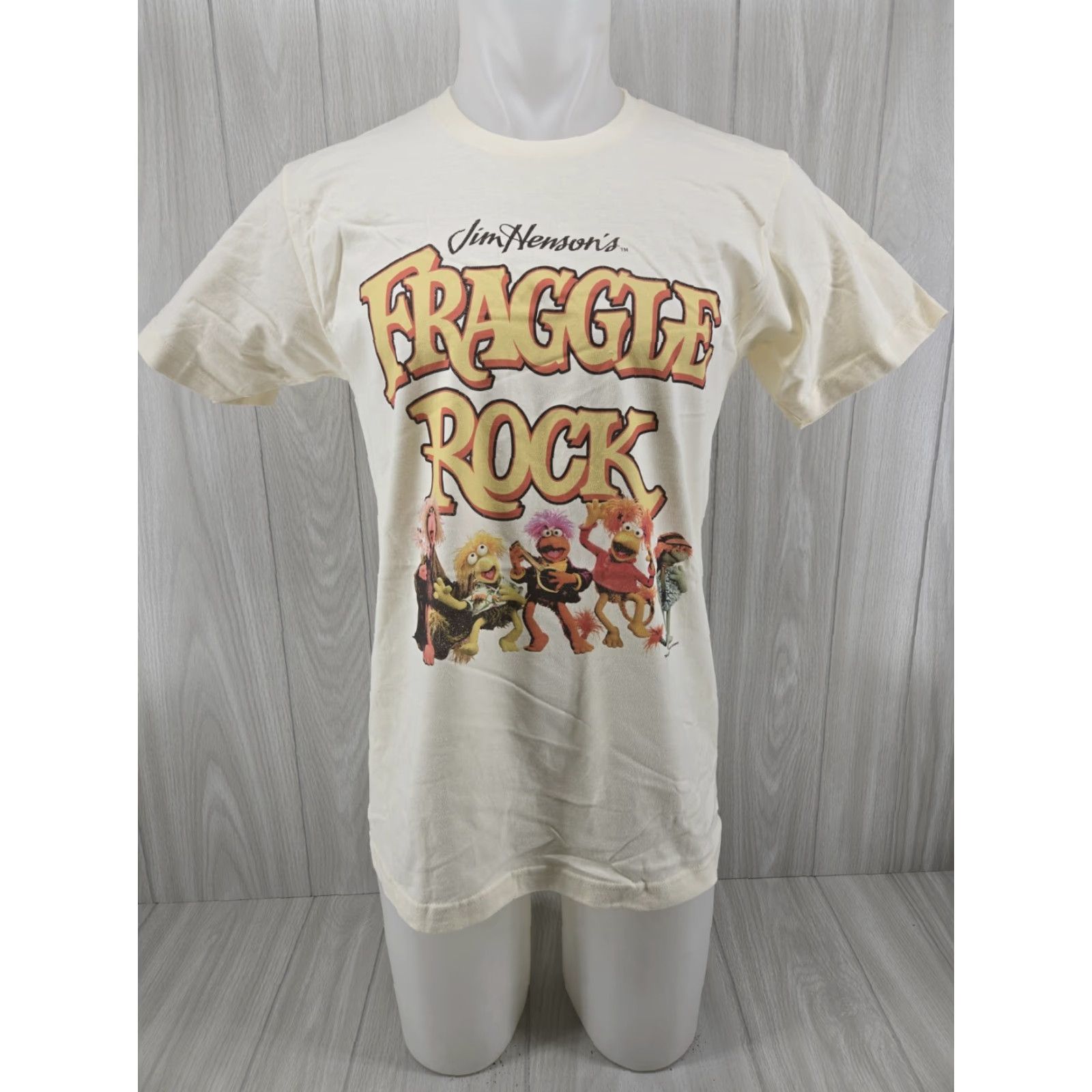 Vintage VINTAGE Jim Henson's Fraggle Rock Men's Cream T Shirt Size Medium Size US M / EU 48-50 / 2 - 2 Thumbnail