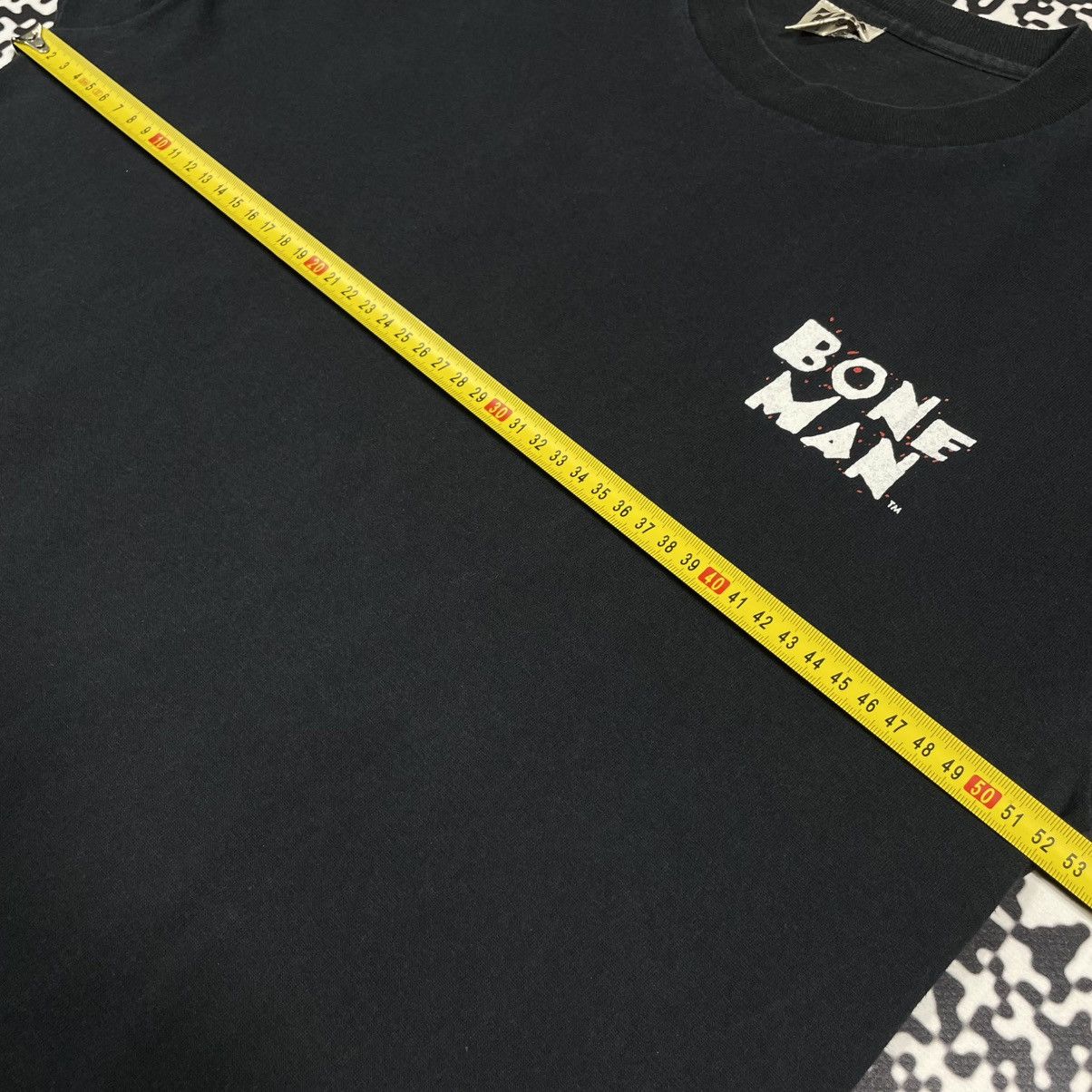 Japanese Brand Vintage 1996 Bone Man Skull Bones Logo Bowling Retro T-shirt Size US L / EU 52-54 / 3 - 16 Thumbnail