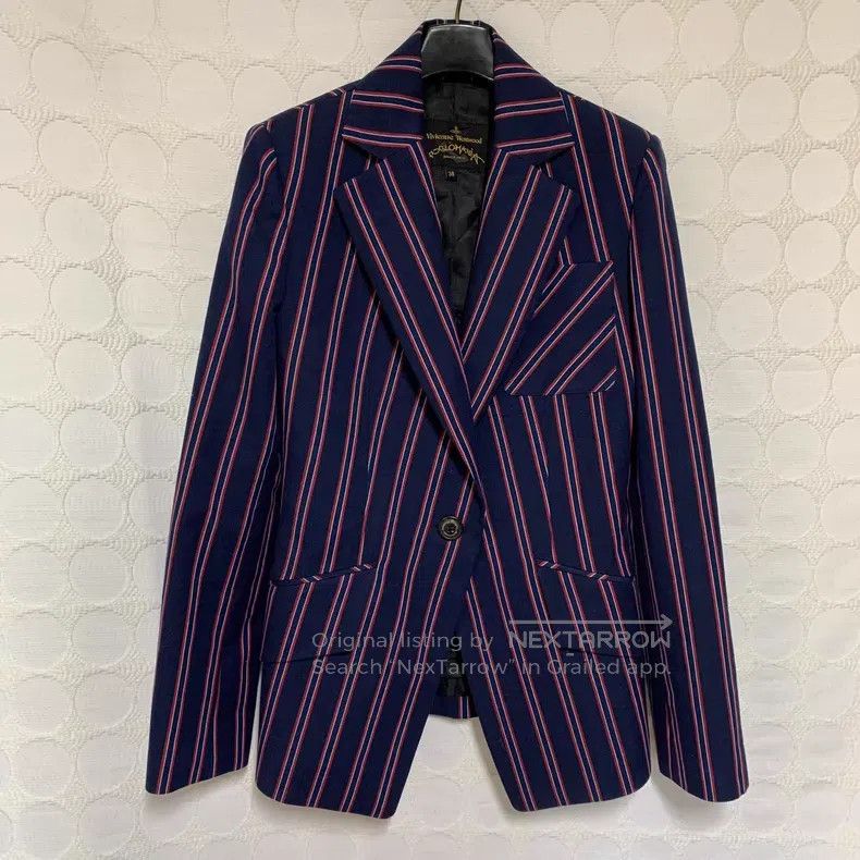 Vivienne Westwood Vivienne Westwood Band Singer Striped Punk Jacket Size XS / US 0-2 / IT 36-38 - 3 Thumbnail