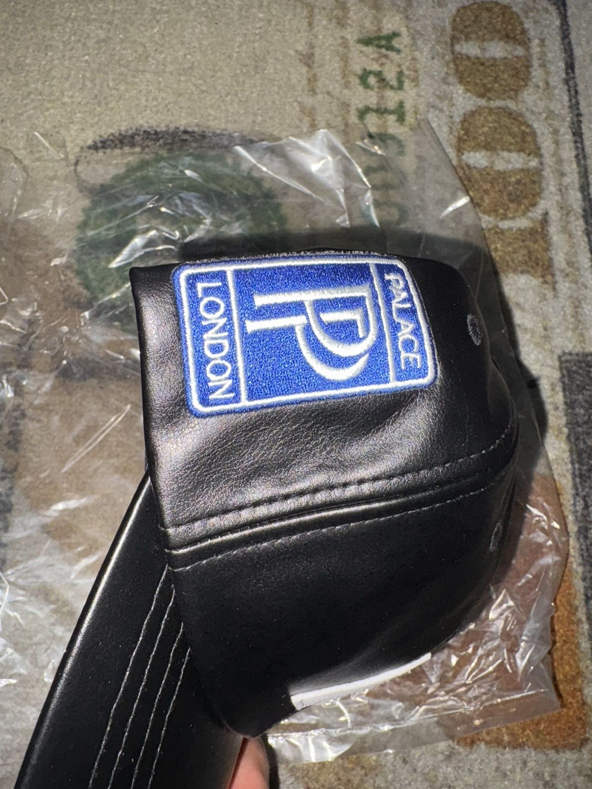 Palace Palace Faux Leather P 6-Panel Hat Size ONE SIZE - 4 Thumbnail