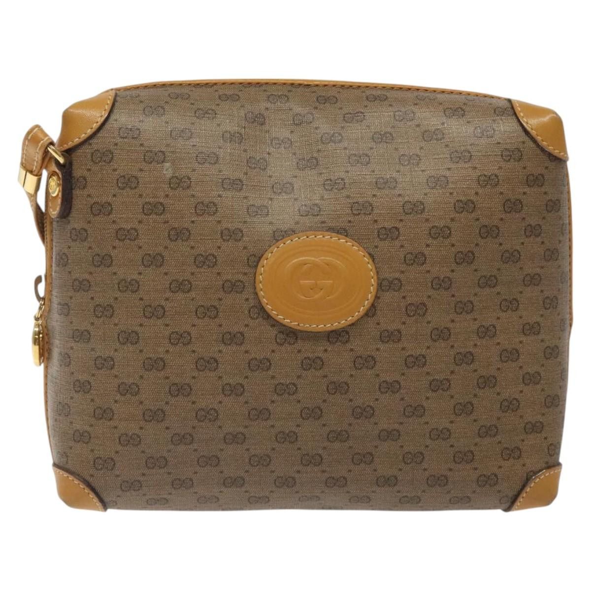 Gucci GUCCI Micro GG Supreme Shoulder Bag Pvc Beige Gold 007 115 Size ONE SIZE - 2 Thumbnail