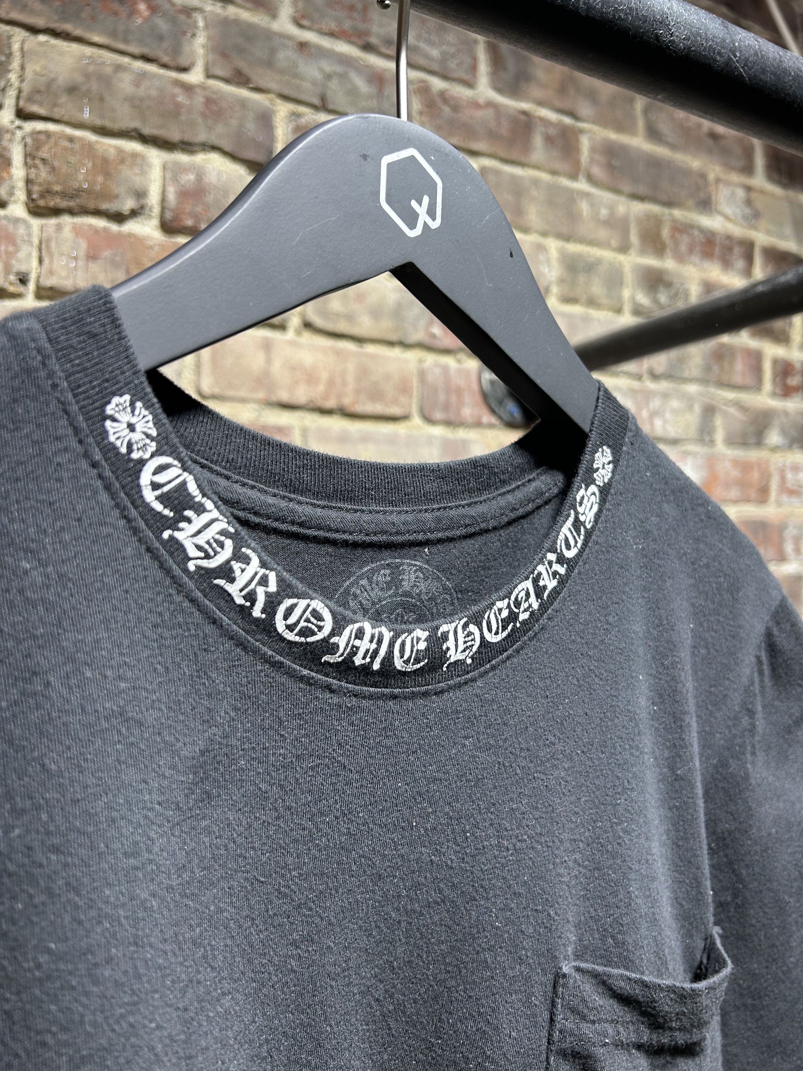 Chrome Hearts Chrome Hearts Neck Logo Tee Size US S / EU 44-46 / 1 - 2 Thumbnail