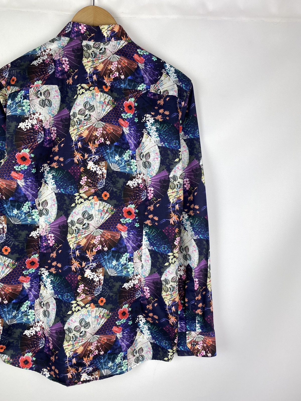 Eton Eton men’s floral pattern long sleeve button up shirt Size US S / EU 44-46 / 1 - 15 Thumbnail