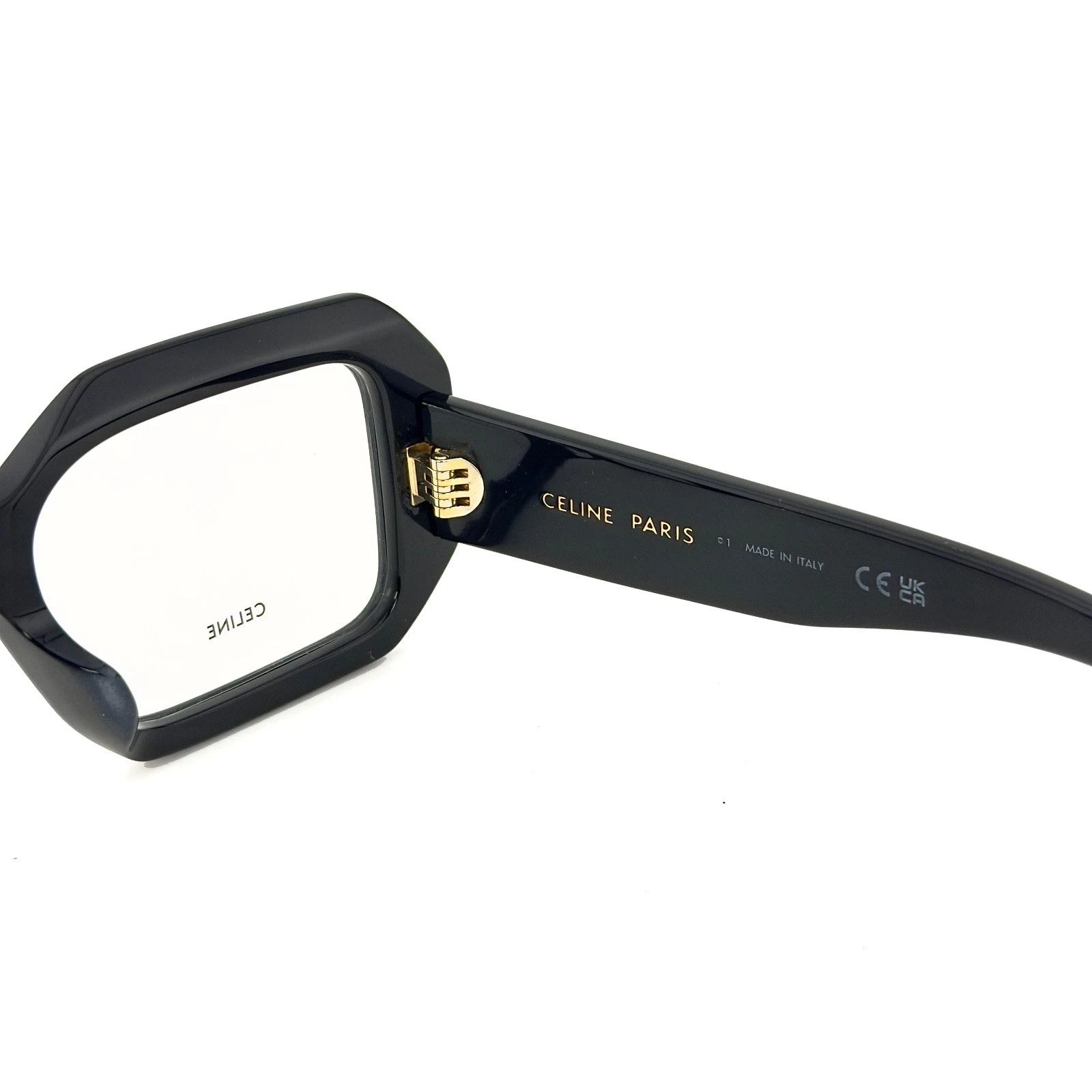 Celine CELINE 50155 TRIOMPHE Optical Fashion CL50155F 001 Size ONE SIZE - 3 Thumbnail