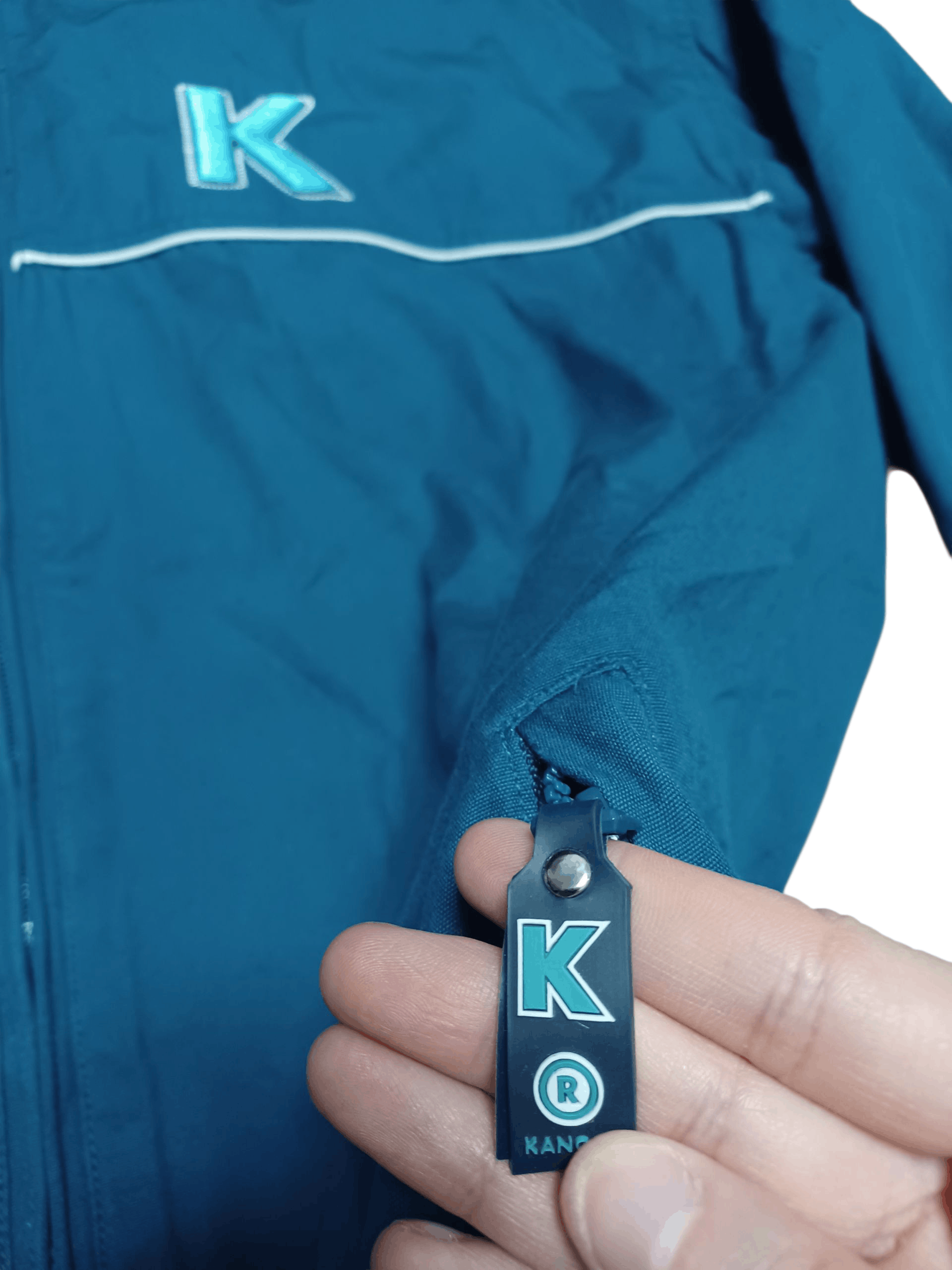 Kangol KANGOL VINTAGE LUXURY BIG LOGO JACKET Size US XL / EU 56 / 4 - 4 Thumbnail