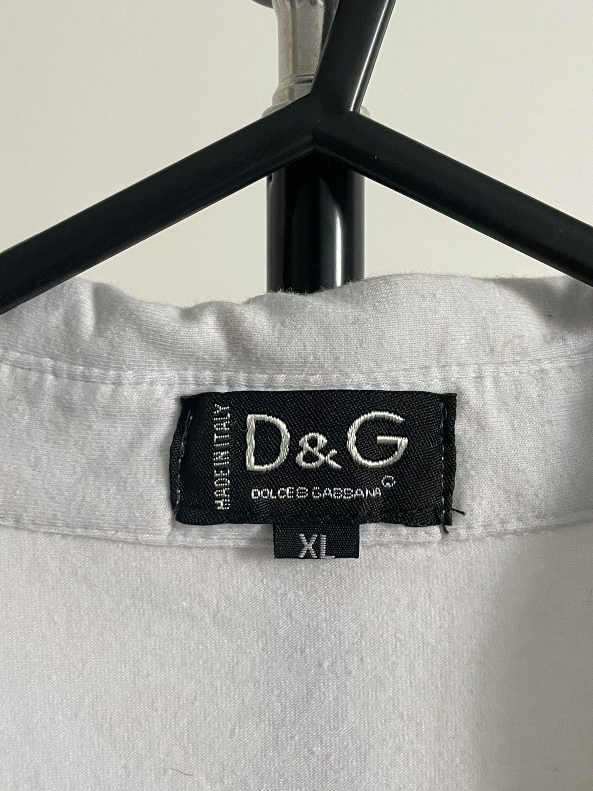 Dolce & Gabbana Vintage Y2K Dolce & Gabbana Polos Crop Shirt RARE Size M / US 6-8 / IT 42-44 - 5 Thumbnail