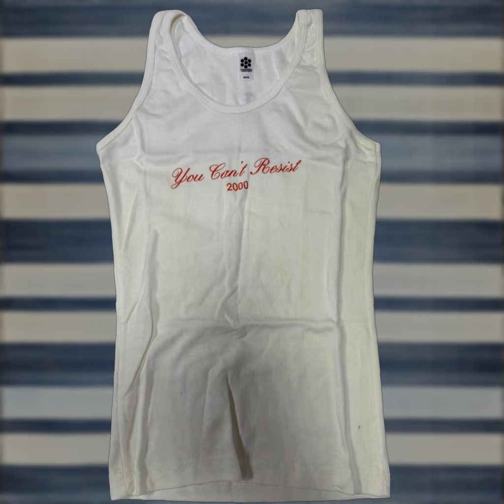 J Brand VINTAGE Classic Girl T-Shirt JESSICA Adult Medium White Collectible Mens Size M / US 6-8 / IT 42-44 - 1 Thumbnail