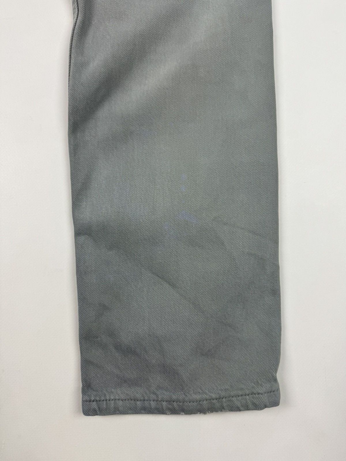 Levi's 1990’s Vintage Levi’s 615 Sun Faded Orange Tab Gray Jeans Size US 33 - 18 Thumbnail